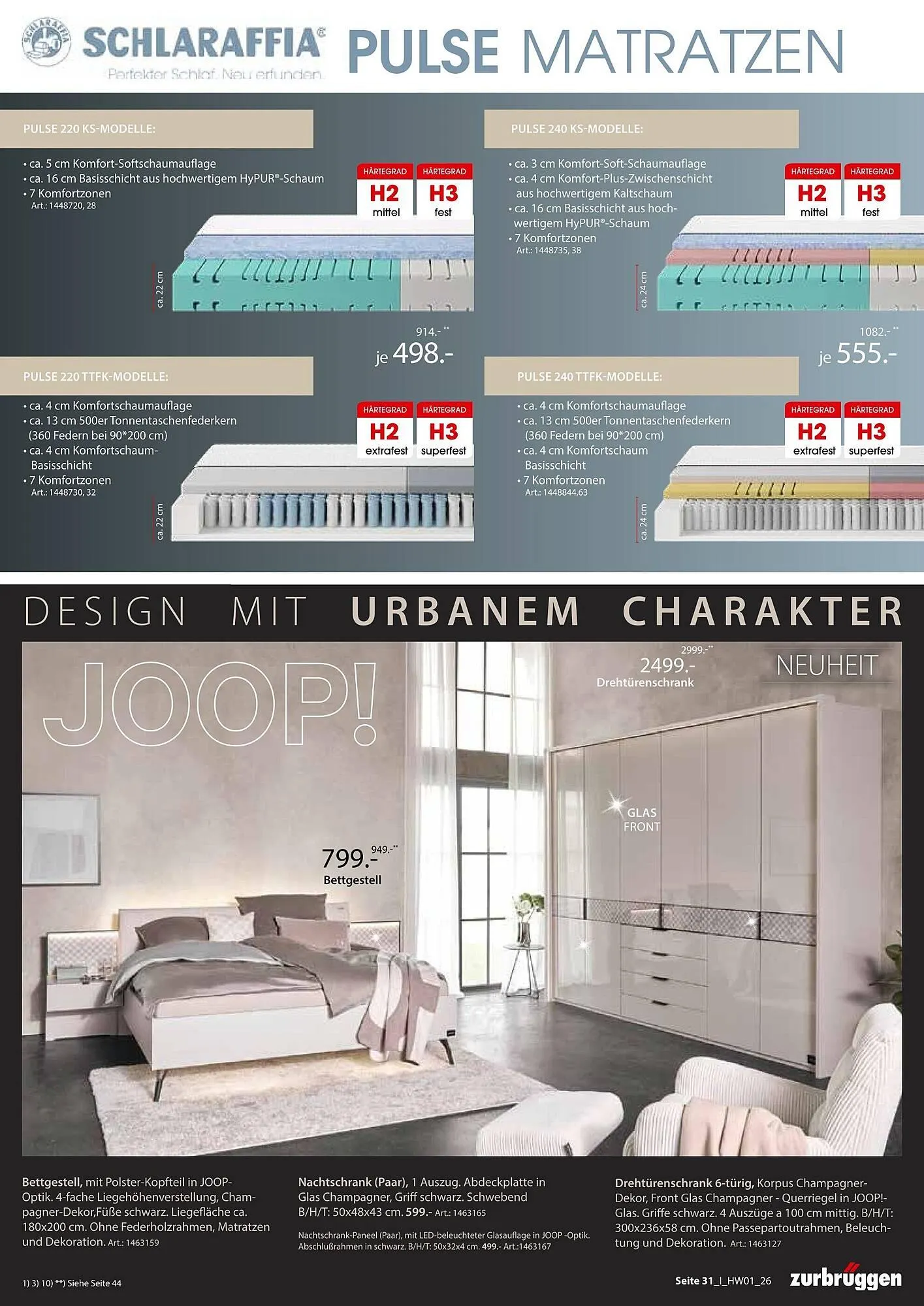 Zurbrüggen Prospekt von 27. März bis 31. Juli 2026 - Prospekt seite 31