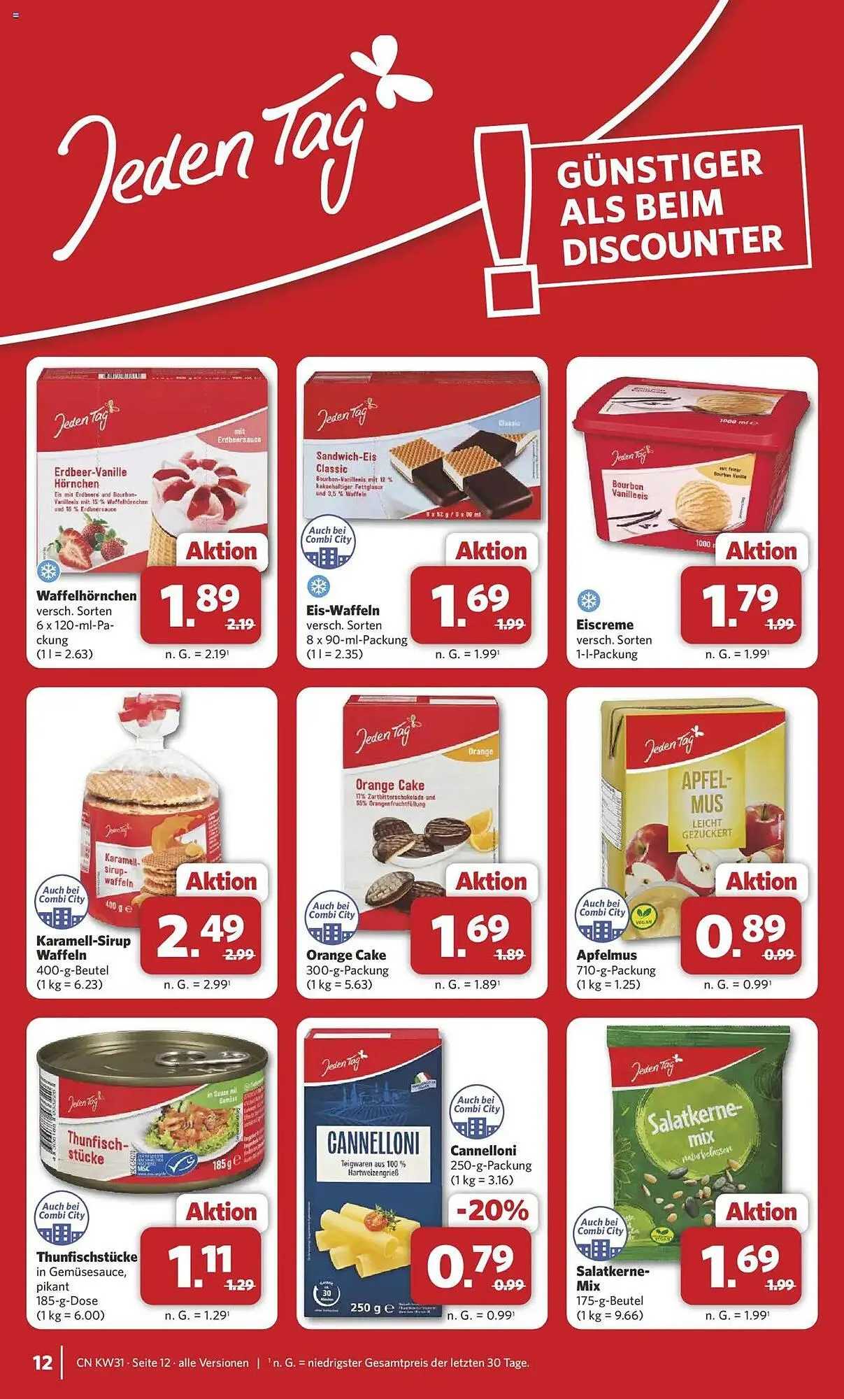 Combi Prospekt von 28. Juli bis 2. August 2025 - Prospekt seite 14