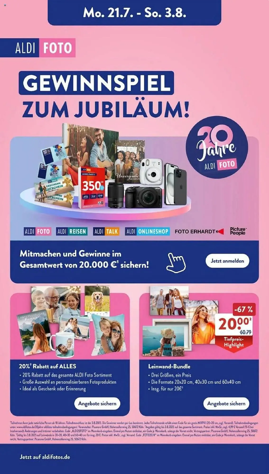 Aldi Süd Prospekt von 21. Juli bis 26. Juli 2025 - Prospekt seite 29