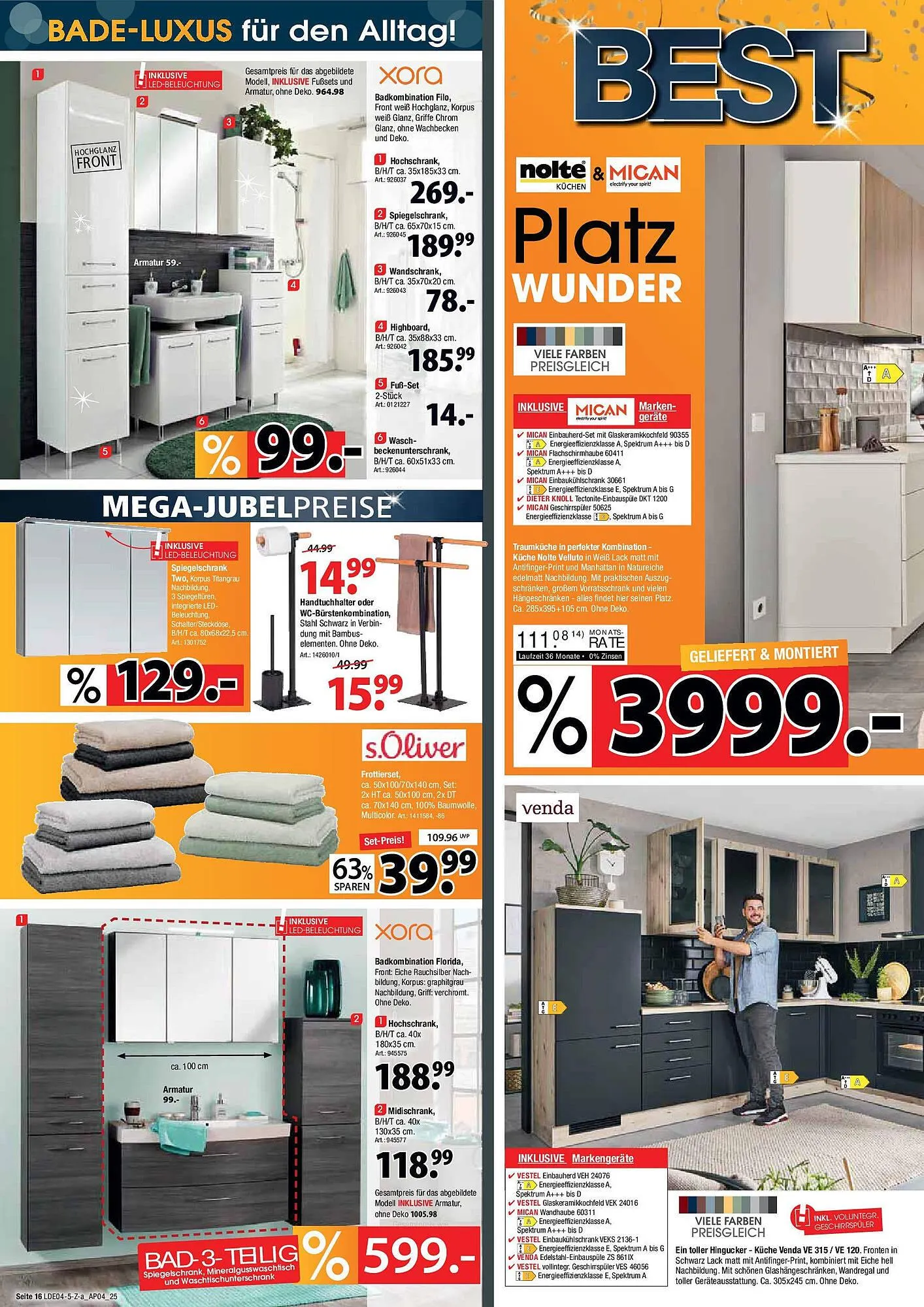 Zurbrüggen Prospekt von 28. März bis 12. April 2025 - Prospekt seite 16