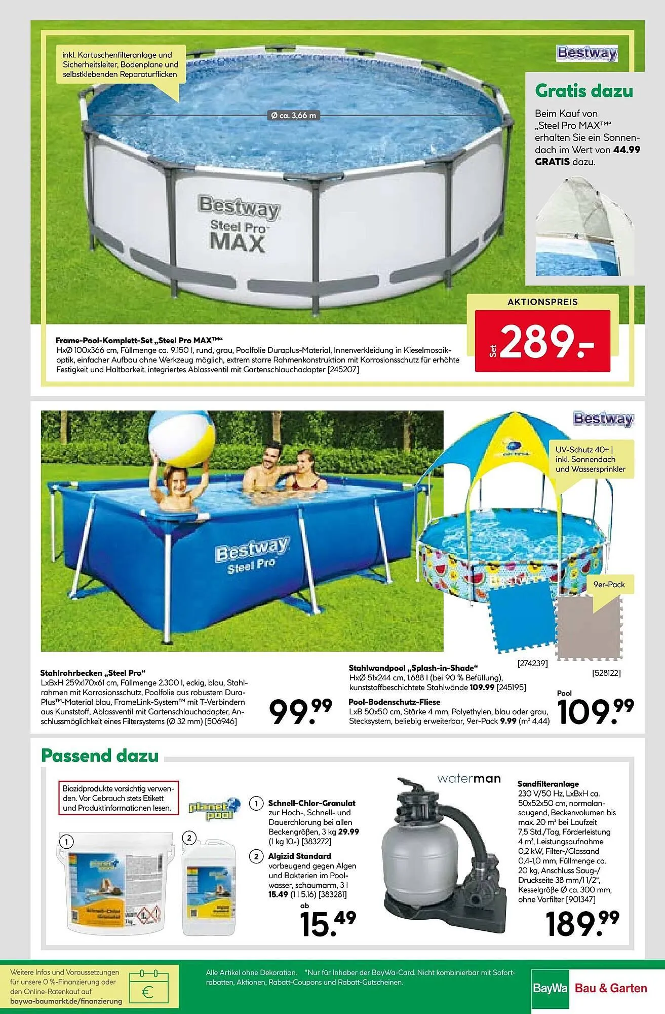 BayWa Prospekt von 28. April bis 3. Mai 2025 - Prospekt seite 21