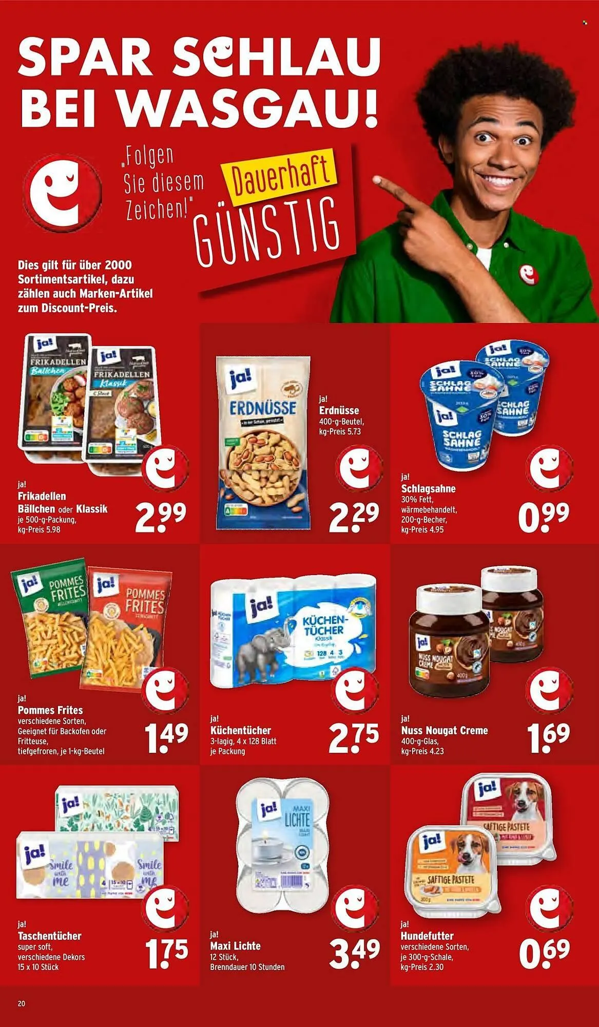 Wasgau Prospekt von 5. Januar bis 10. Januar 2026 - Prospekt seite 20