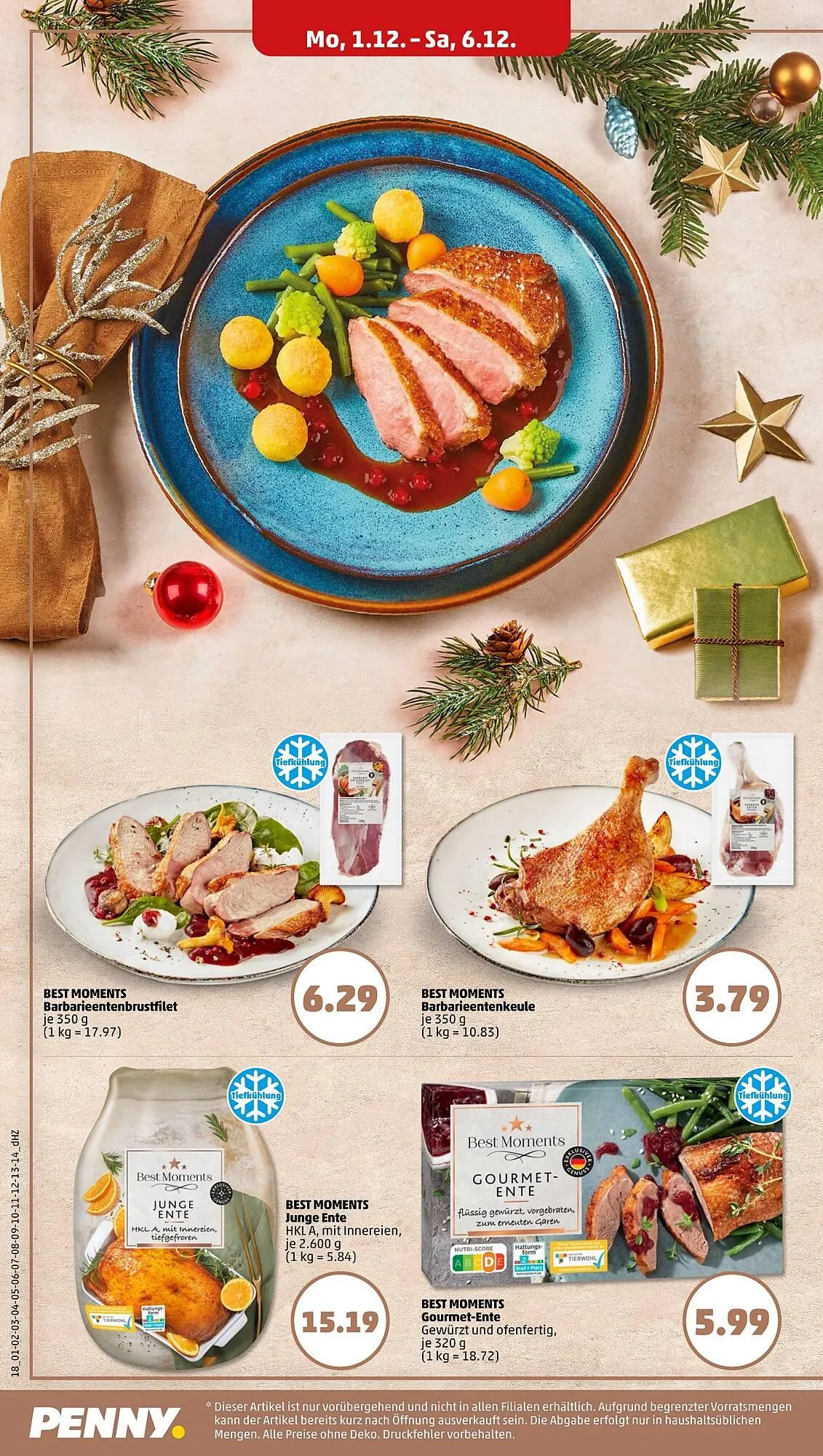 PENNY Prospekt von 1. Dezember bis 6. Dezember 2025 - Prospekt seite 20