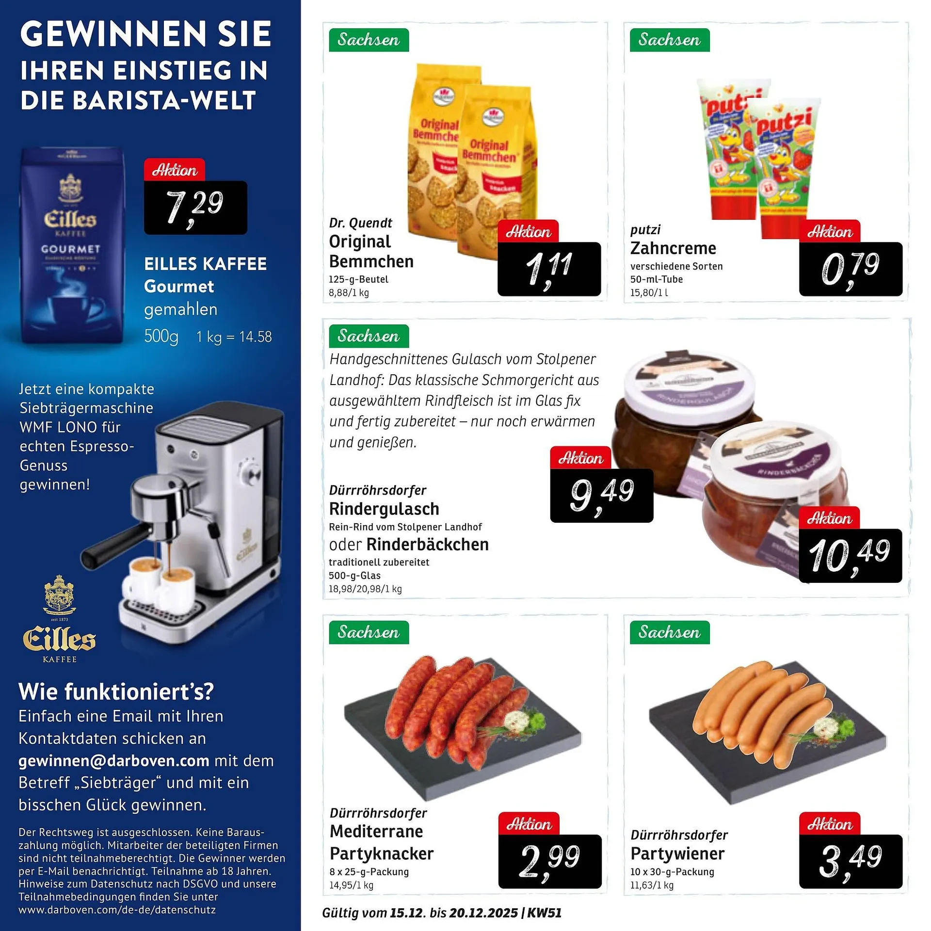 KONSUM Prospekt von 15. Dezember bis 20. Dezember 2025 - Prospekt seite 2