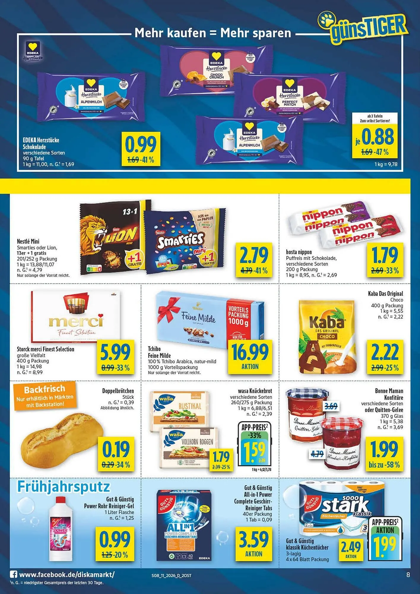 Diska Prospekt von 9. März bis 14. März 2026 - Prospekt seite 8