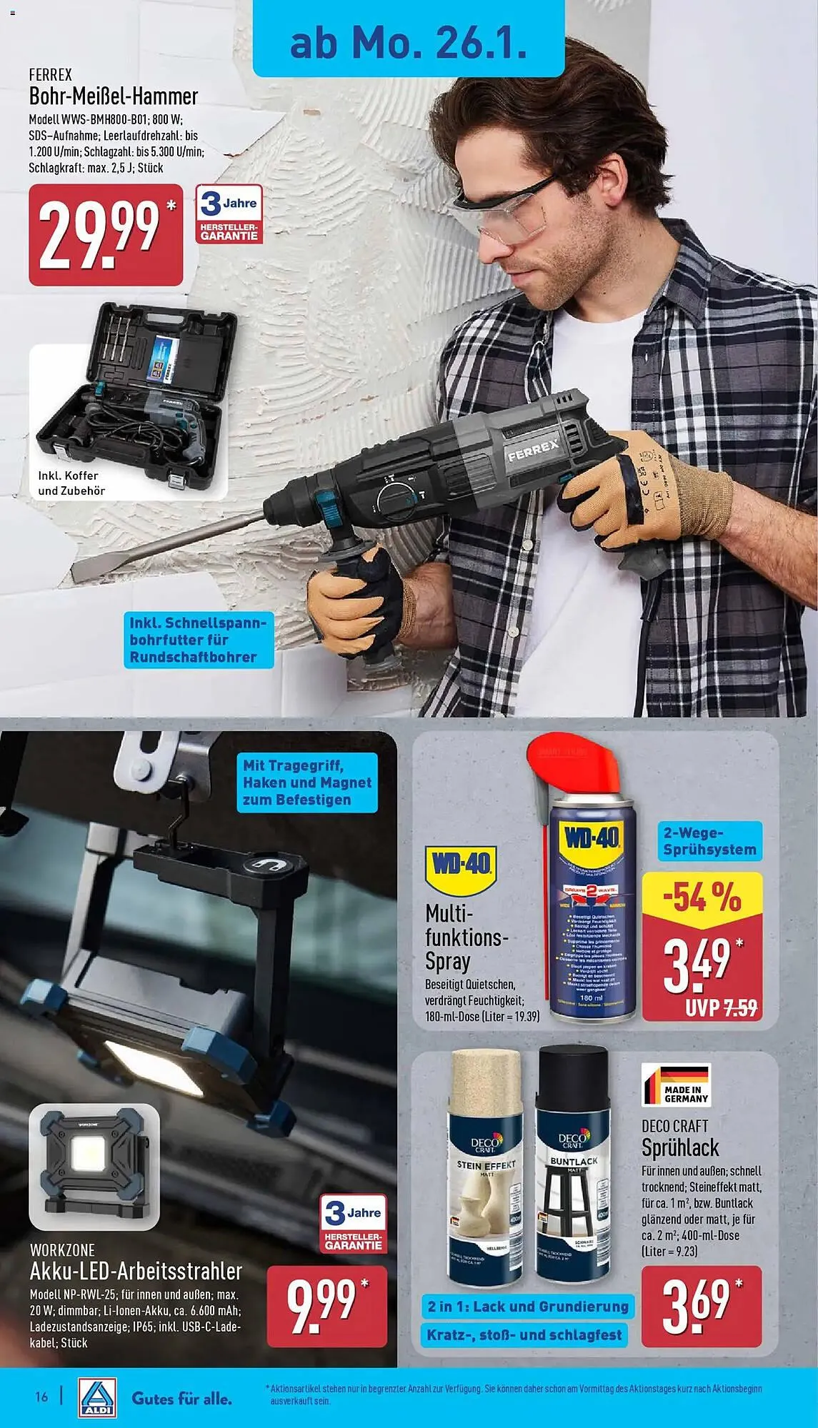 Aldi Nord Prospekt von 26. Januar bis 31. Januar 2026 - Prospekt seite 18