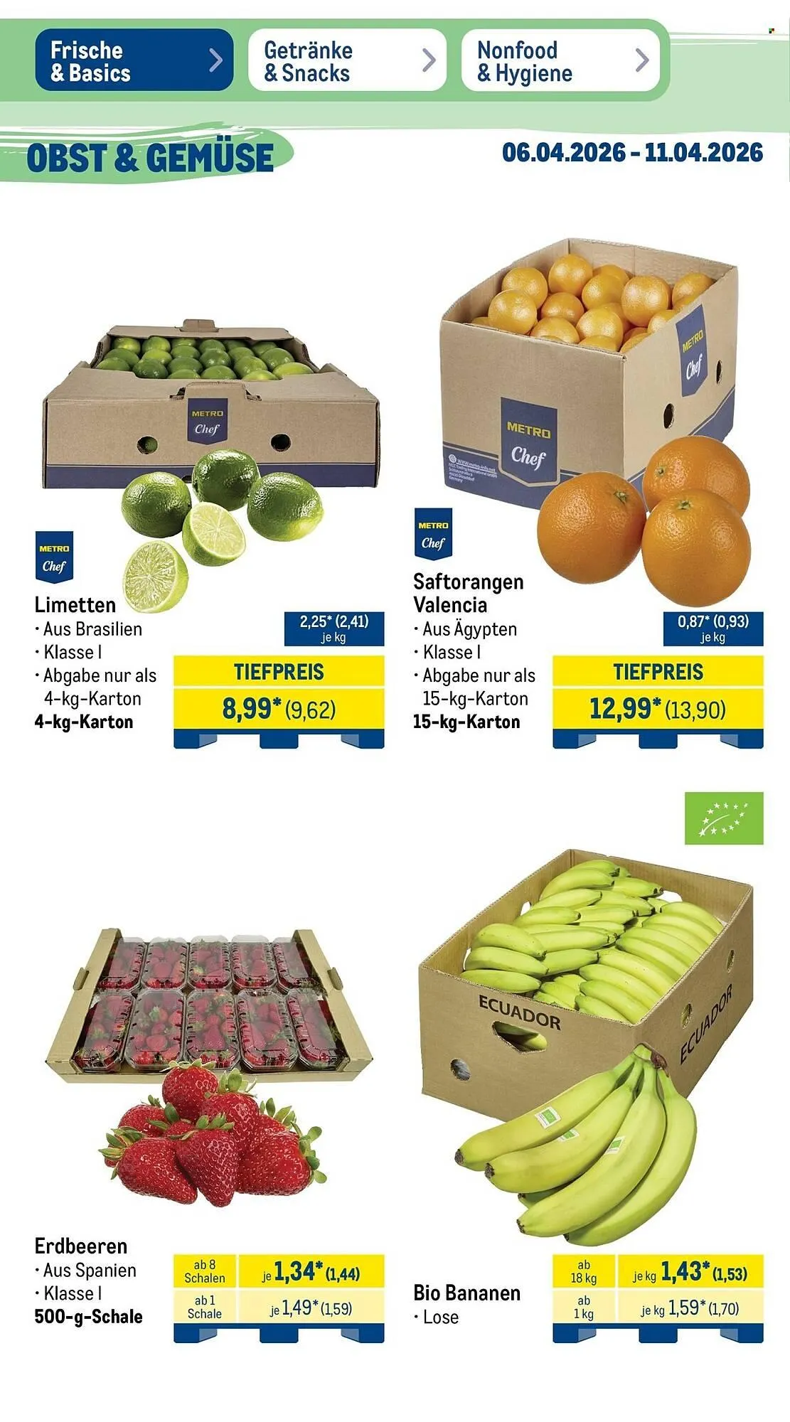 METRO Prospekt von 6. April bis 11. April 2026 - Prospekt seite 10
