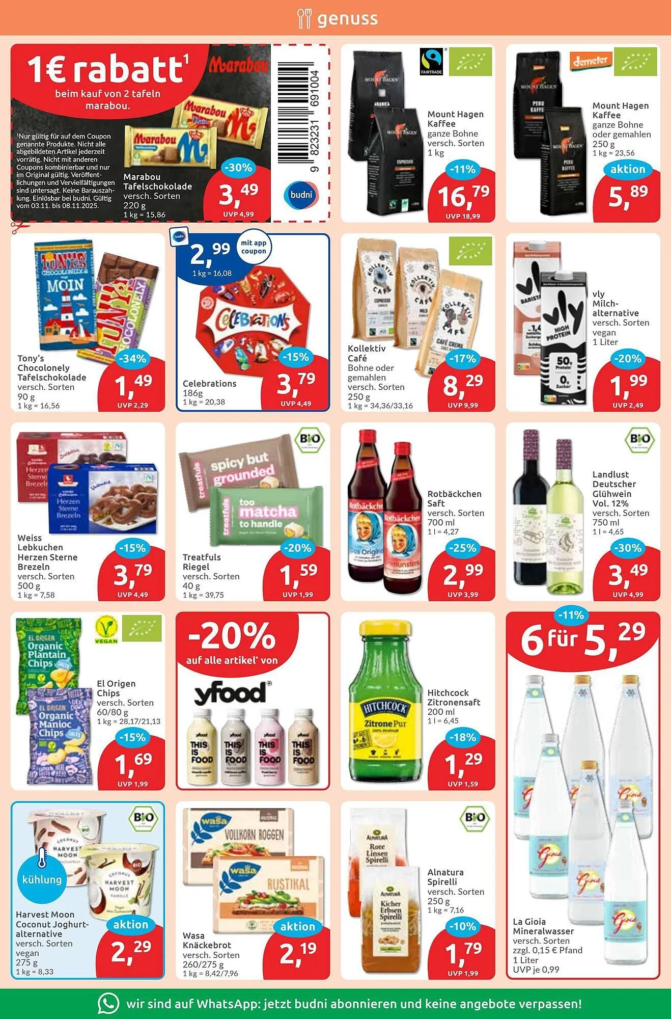 Budni Prospekt von 3. November bis 8. November 2025 - Prospekt seite 6