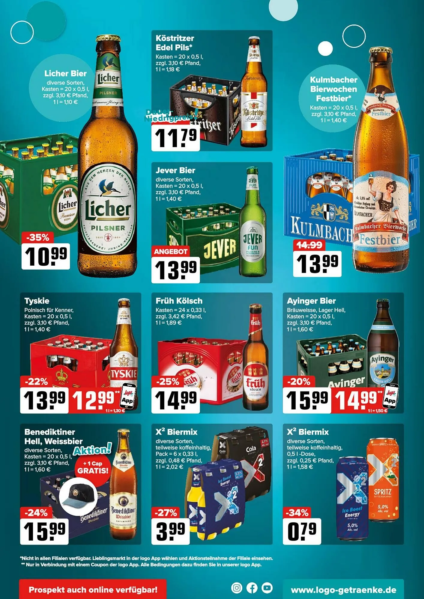 Logo Getränkemarkt Prospekt von 16. Juni bis 21. Juni 2025 - Prospekt seite 2