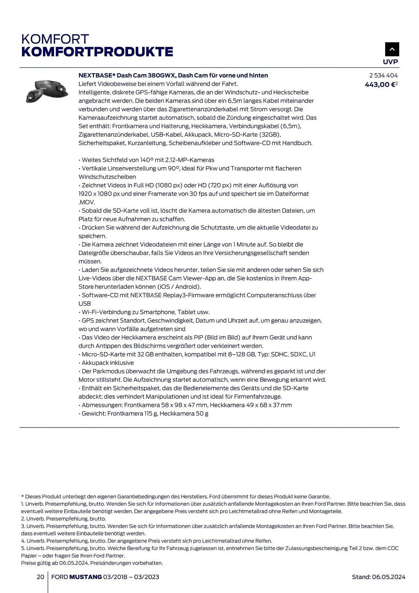 Ford Prospekt von 1. März bis 7. März 2025 - Prospekt seite 20