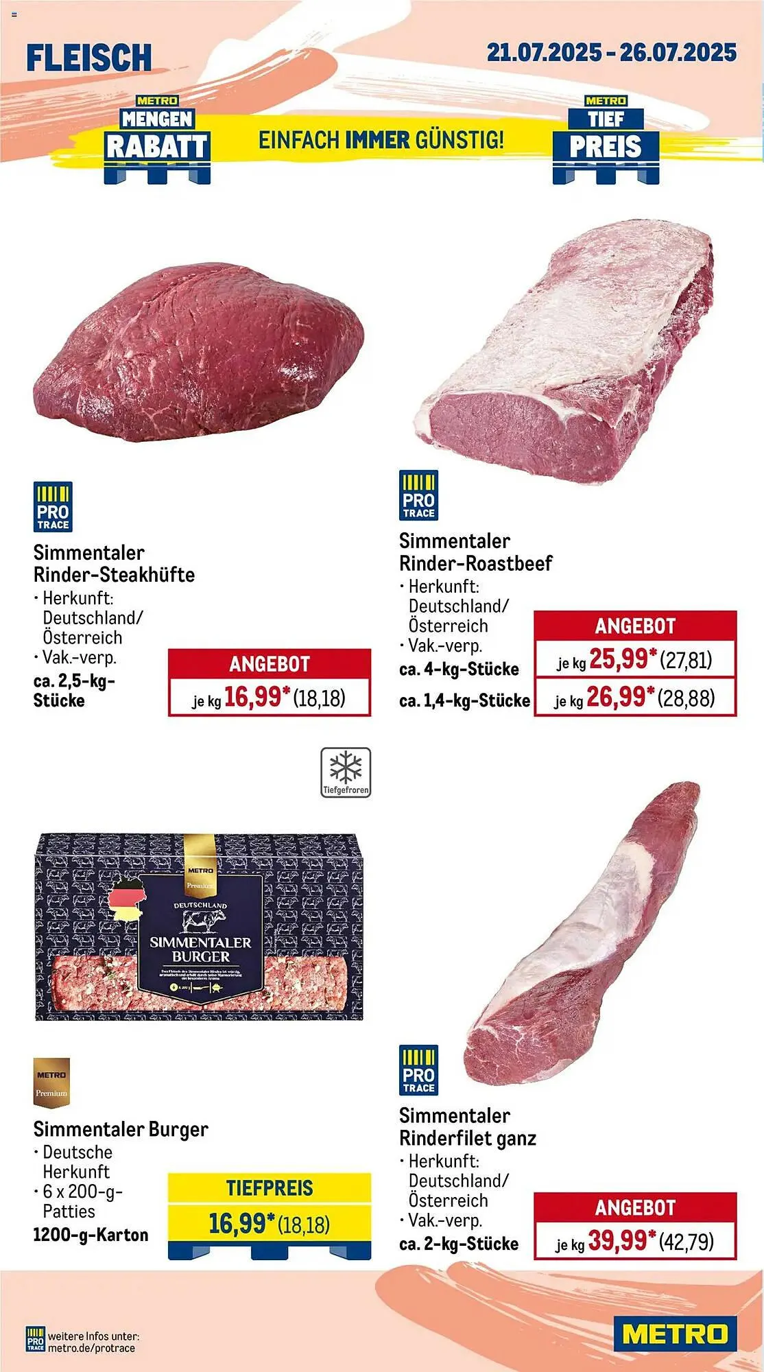 METRO Prospekt von 21. Juli bis 26. Juli 2025 - Prospekt seite 4