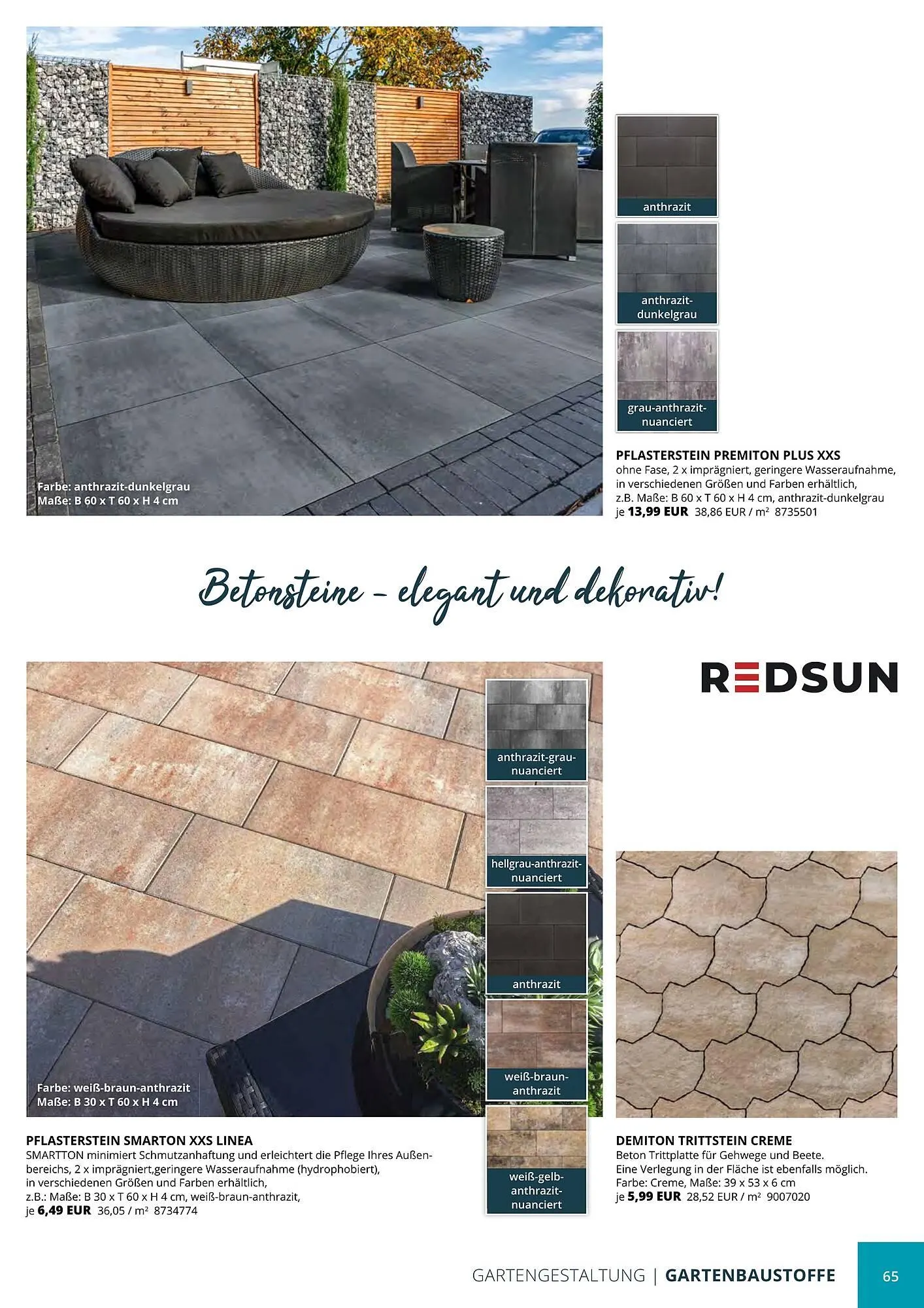 BBM Baumarkt Prospekt von 20. April bis 31. Dezember 2025 - Prospekt seite 65