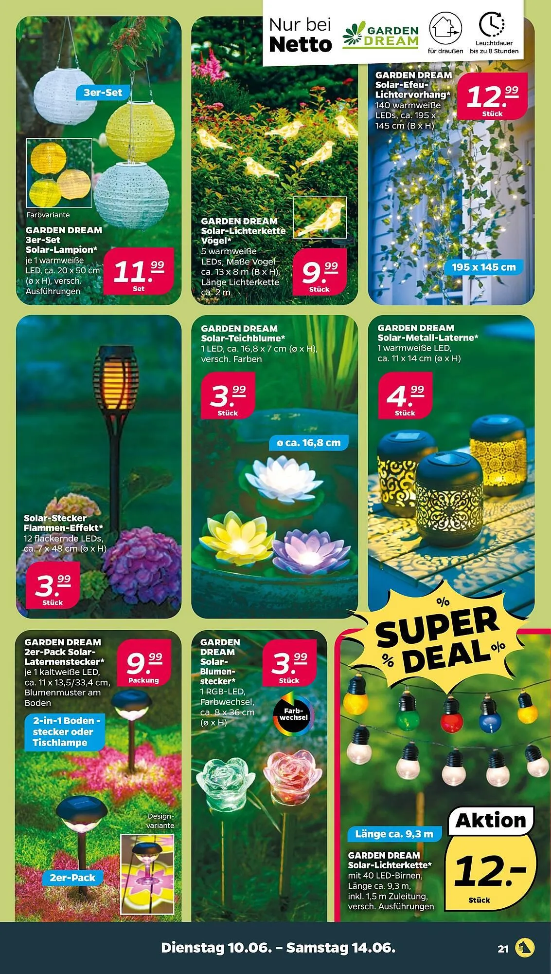 NETTO Prospekt von 10. Juni bis 14. Juni 2025 - Prospekt seite 21