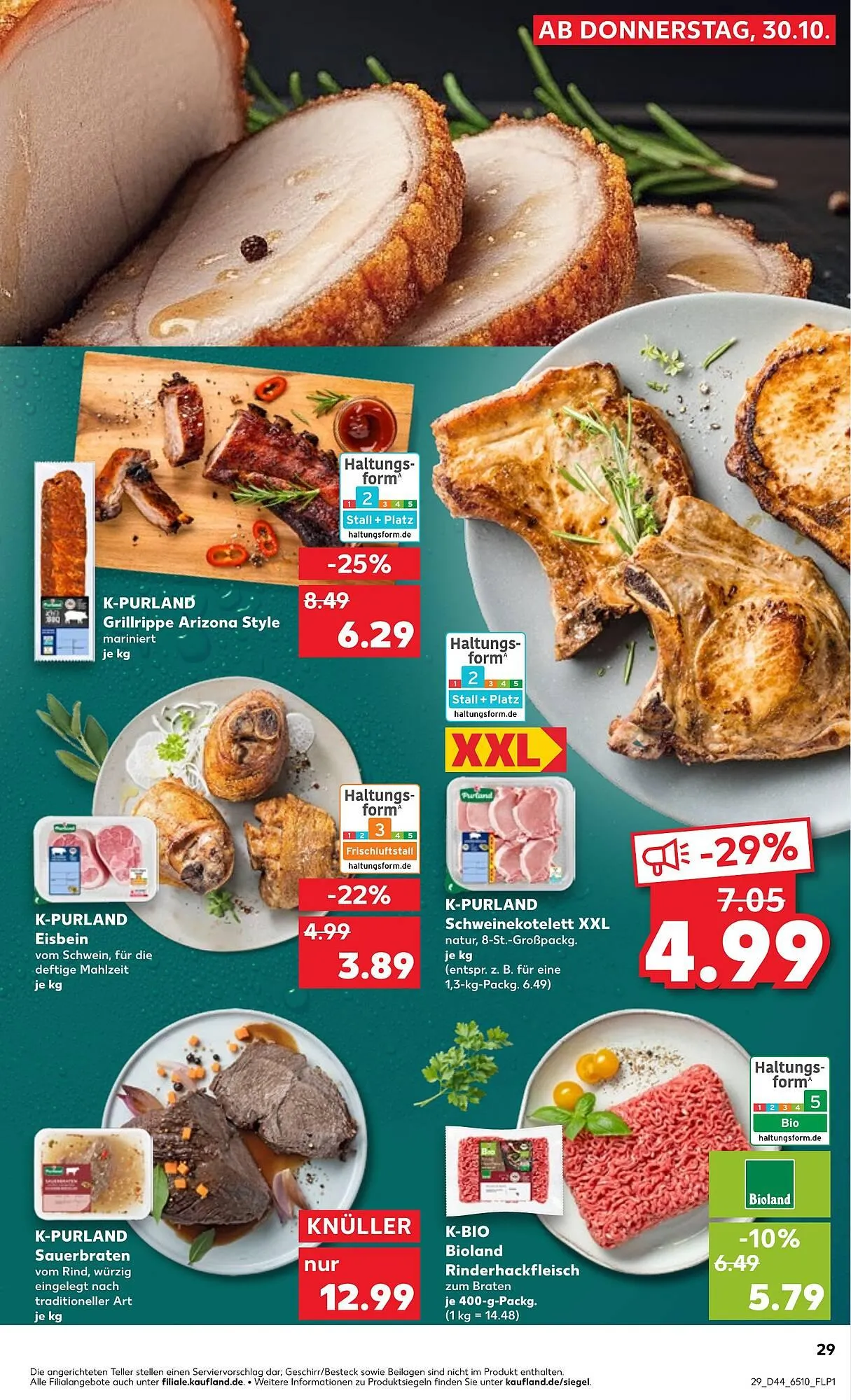 Kaufland Prospekt von 30. Oktober bis 5. November 2025 - Prospekt seite 29