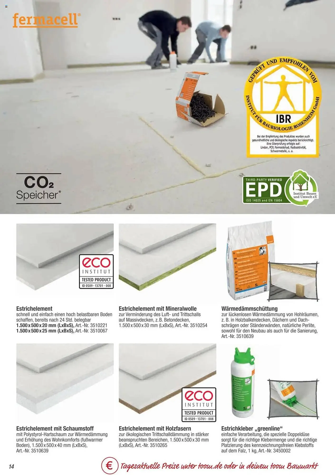 toom Baumarkt Prospekt von 4. März bis 30. Juni 2025 - Prospekt seite 14