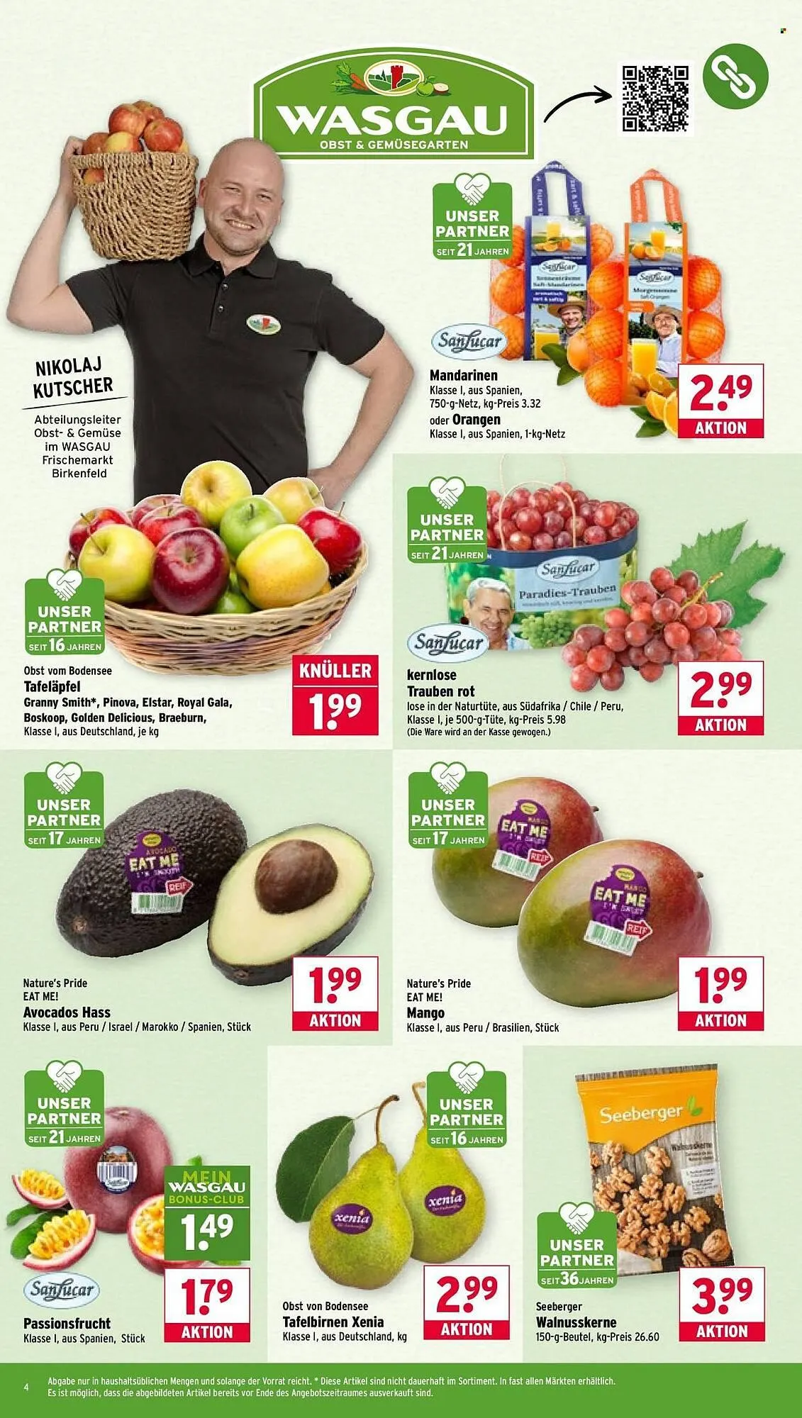 Wasgau Prospekt von 7. April bis 11. April 2026 - Prospekt seite 4