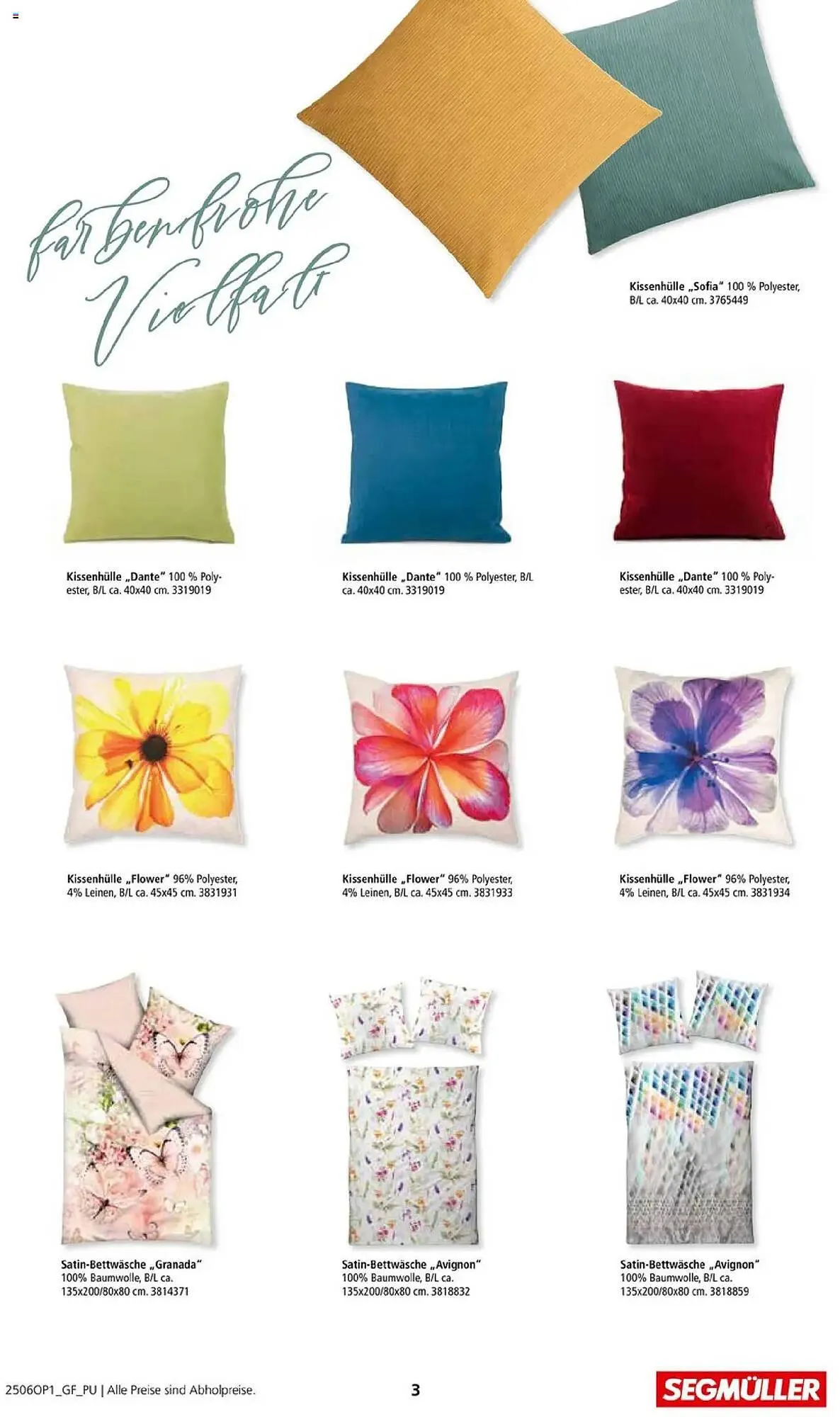 Segmüller Prospekt von 31. Mai bis 30. August 2025 - Prospekt seite 3