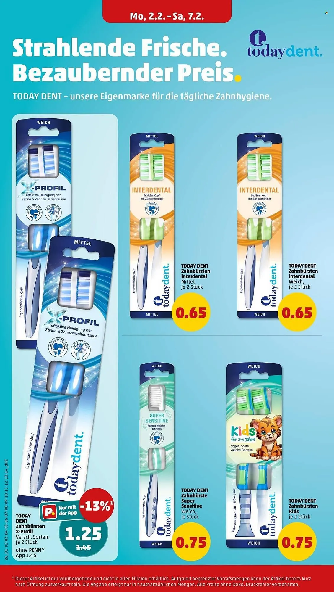 PENNY Prospekt von 2. Februar bis 7. Februar 2026 - Prospekt seite 30