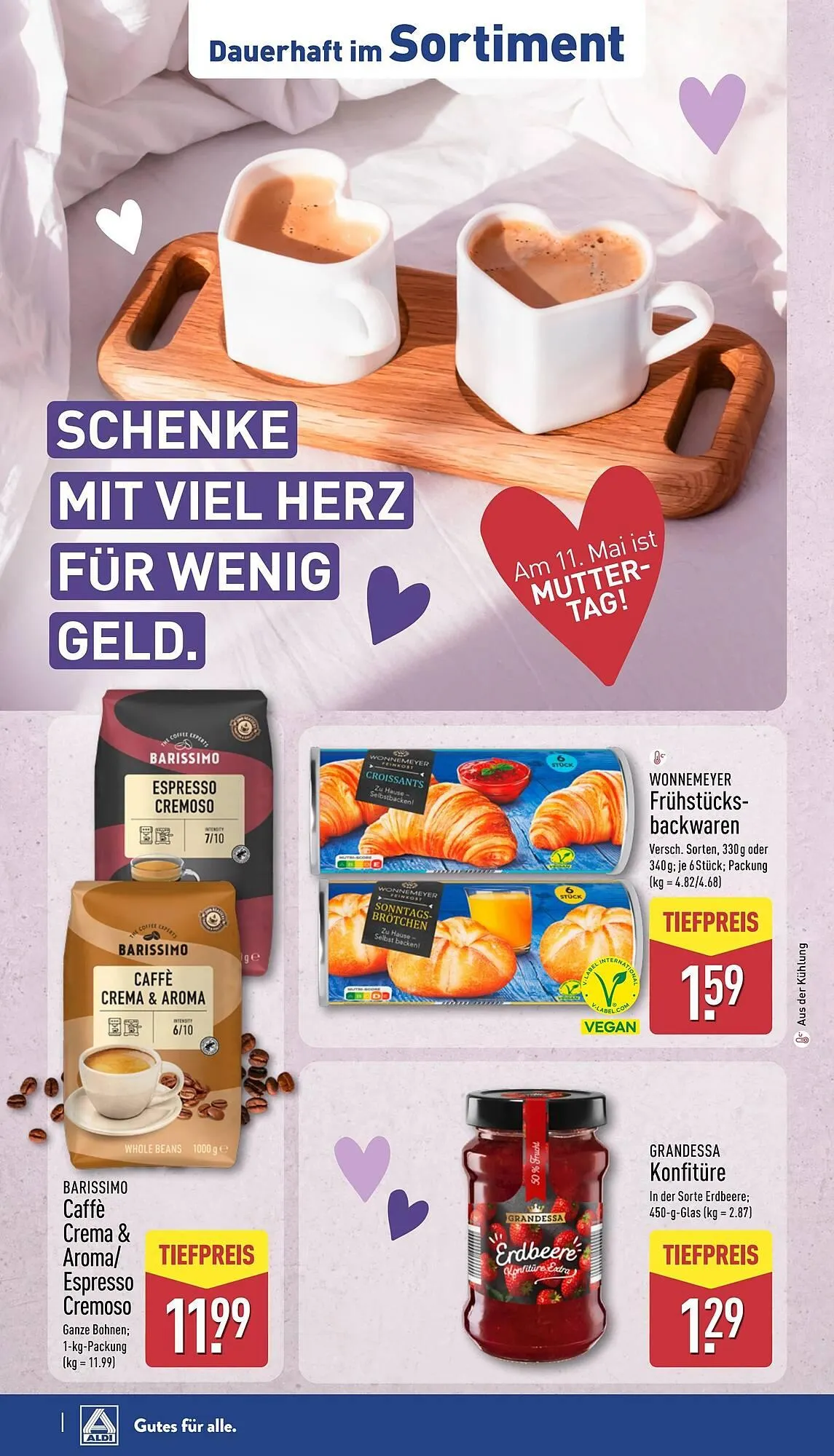 Aldi Nord Prospekt von 5. Mai bis 11. Mai 2025 - Prospekt seite 44