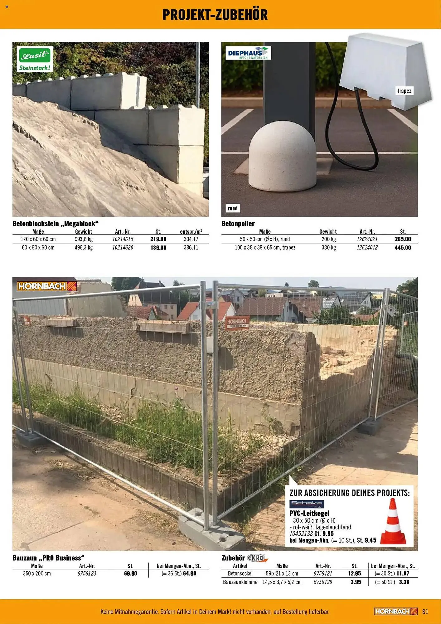 Hornbach Prospekt von 12. Februar bis 31. Dezember 2026 - Prospekt seite 81