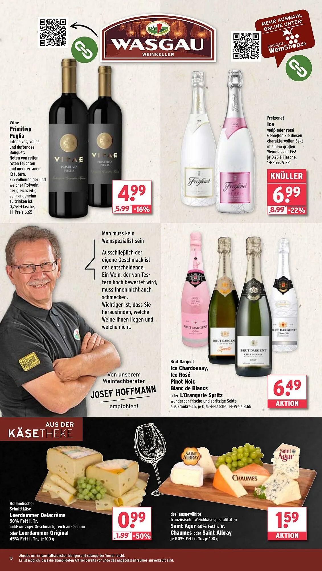 Wasgau Prospekt von 31. März bis 5. April 2025 - Prospekt seite 10