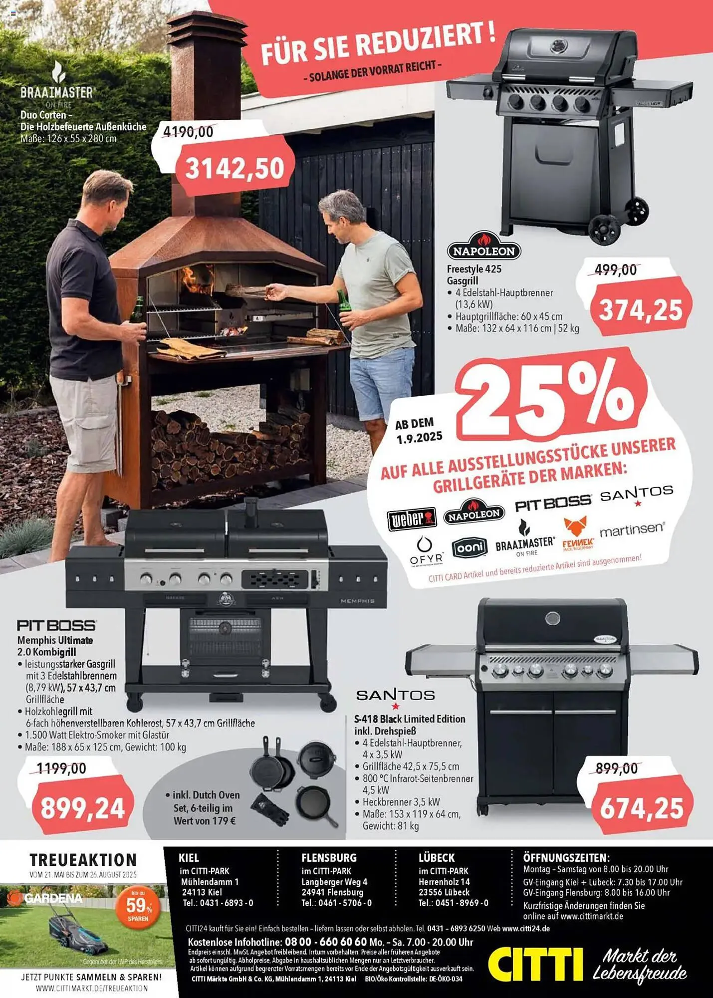 CITTI Markt Prospekt von 30. Juli bis 2. September 2025 - Prospekt seite 8