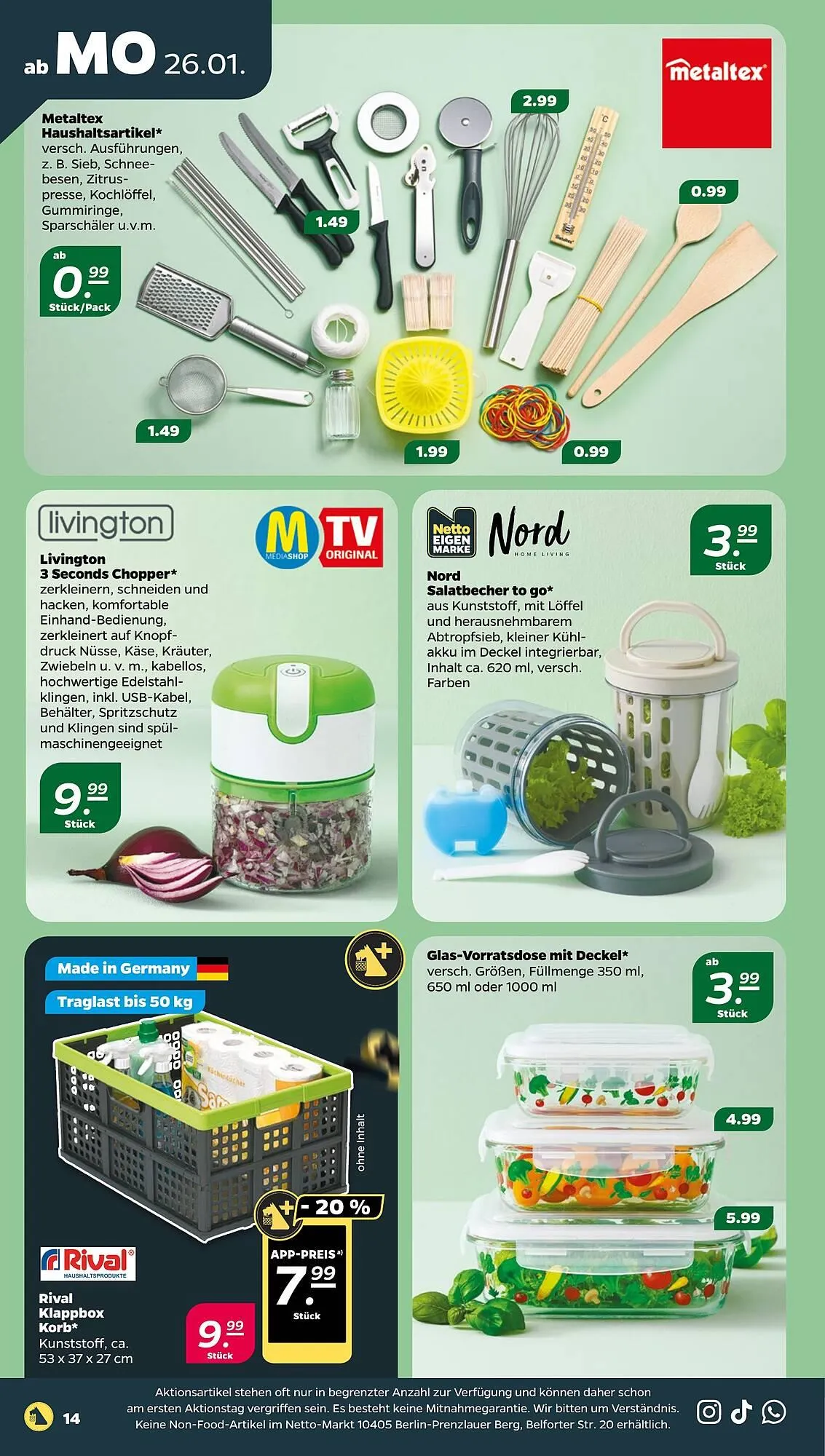 NETTO Prospekt von 26. Januar bis 31. Januar 2026 - Prospekt seite 16