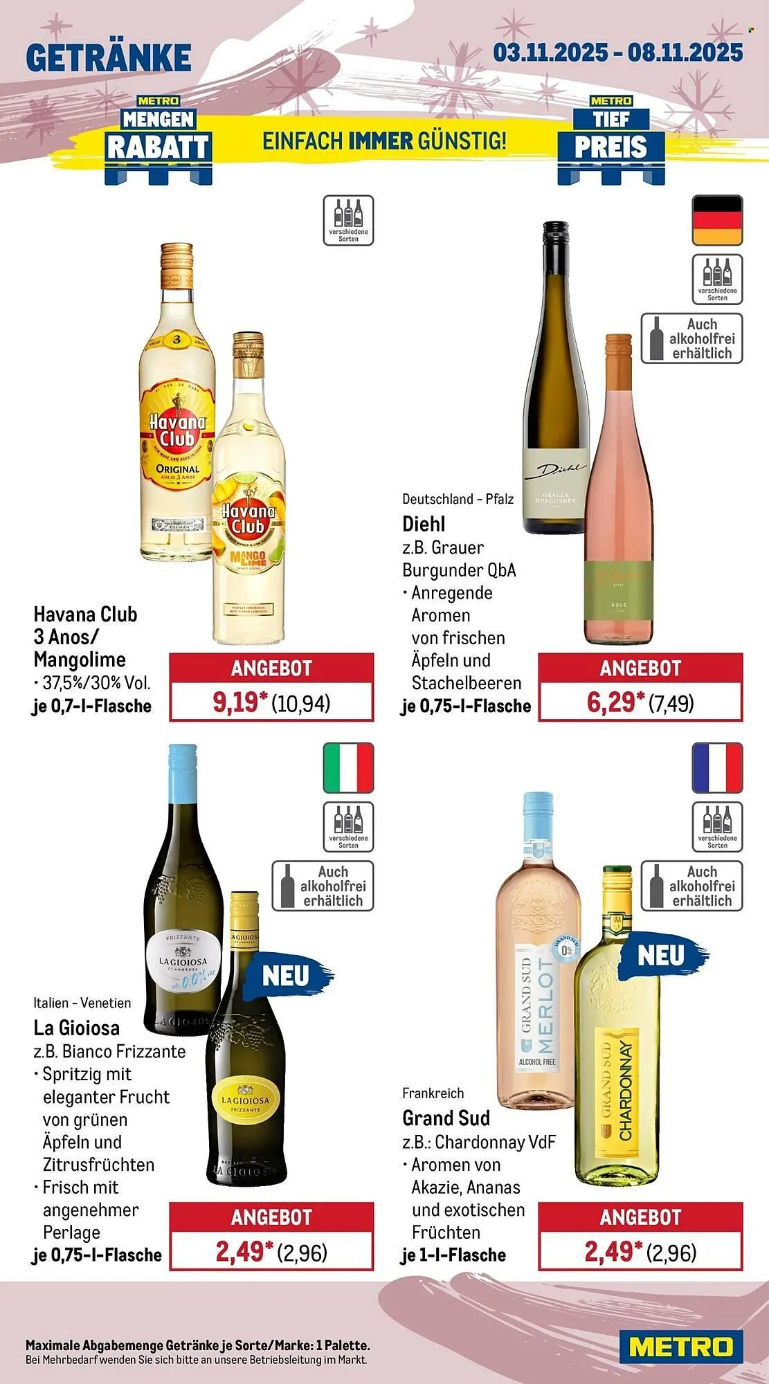METRO Prospekt von 3. November bis 8. November 2025 - Prospekt seite 17