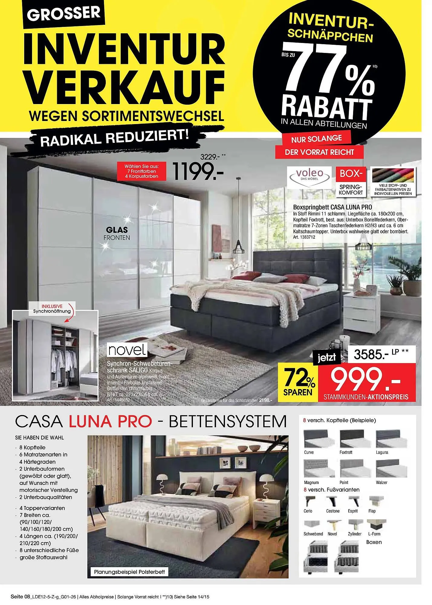 Zurbrüggen Prospekt von 26. Dezember bis 10. Januar 2026 - Prospekt seite 8