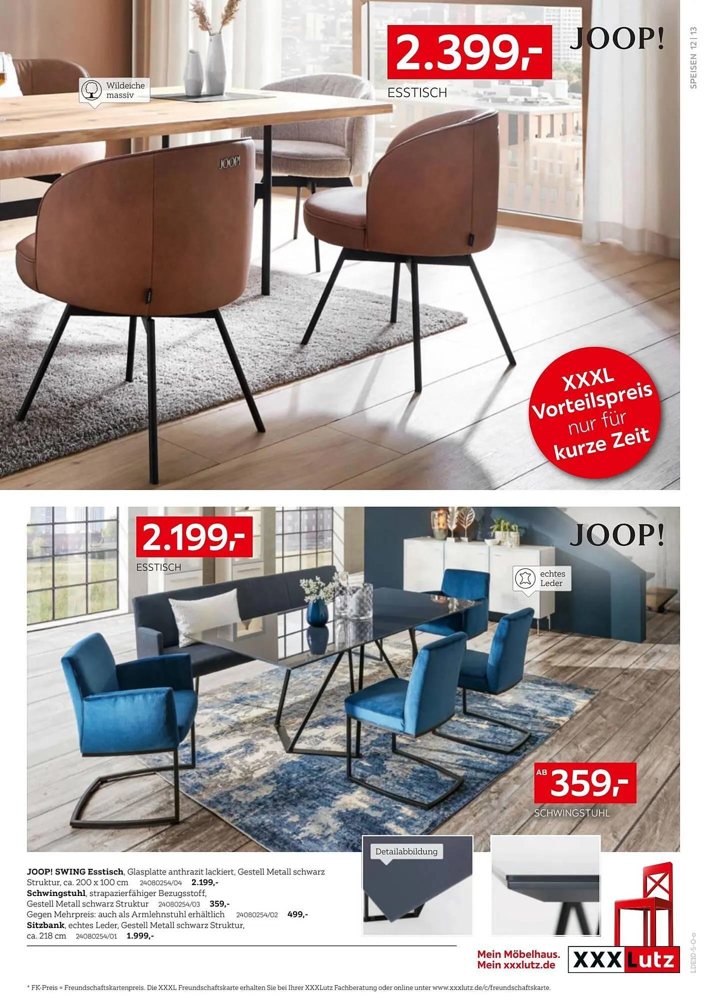 XXXLutz Prospekt von 20. Oktober bis 3. November 2025 - Prospekt seite 13