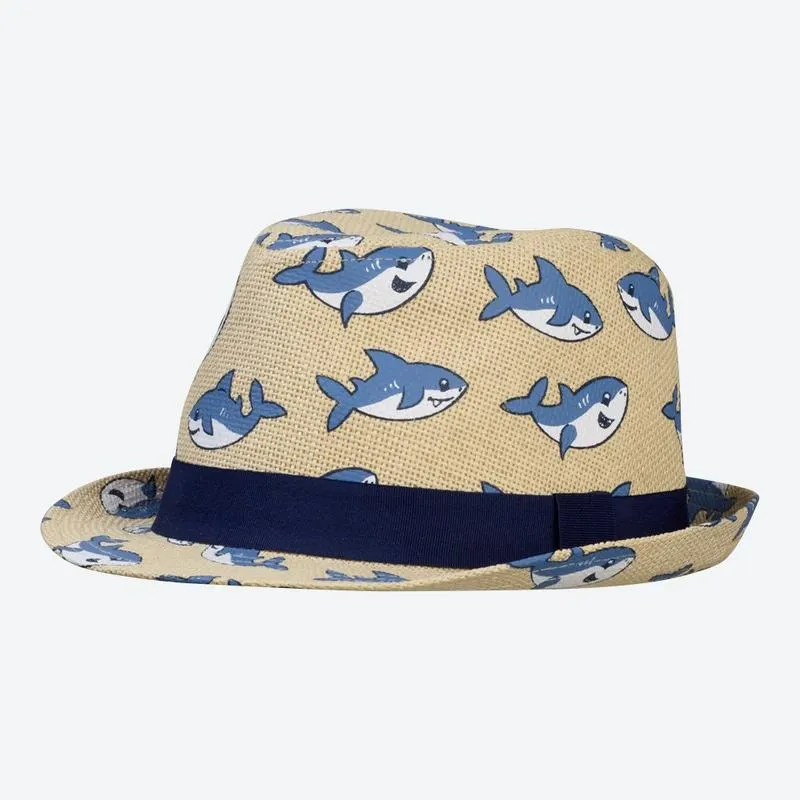 Kinder-Hut aus Papierstroh