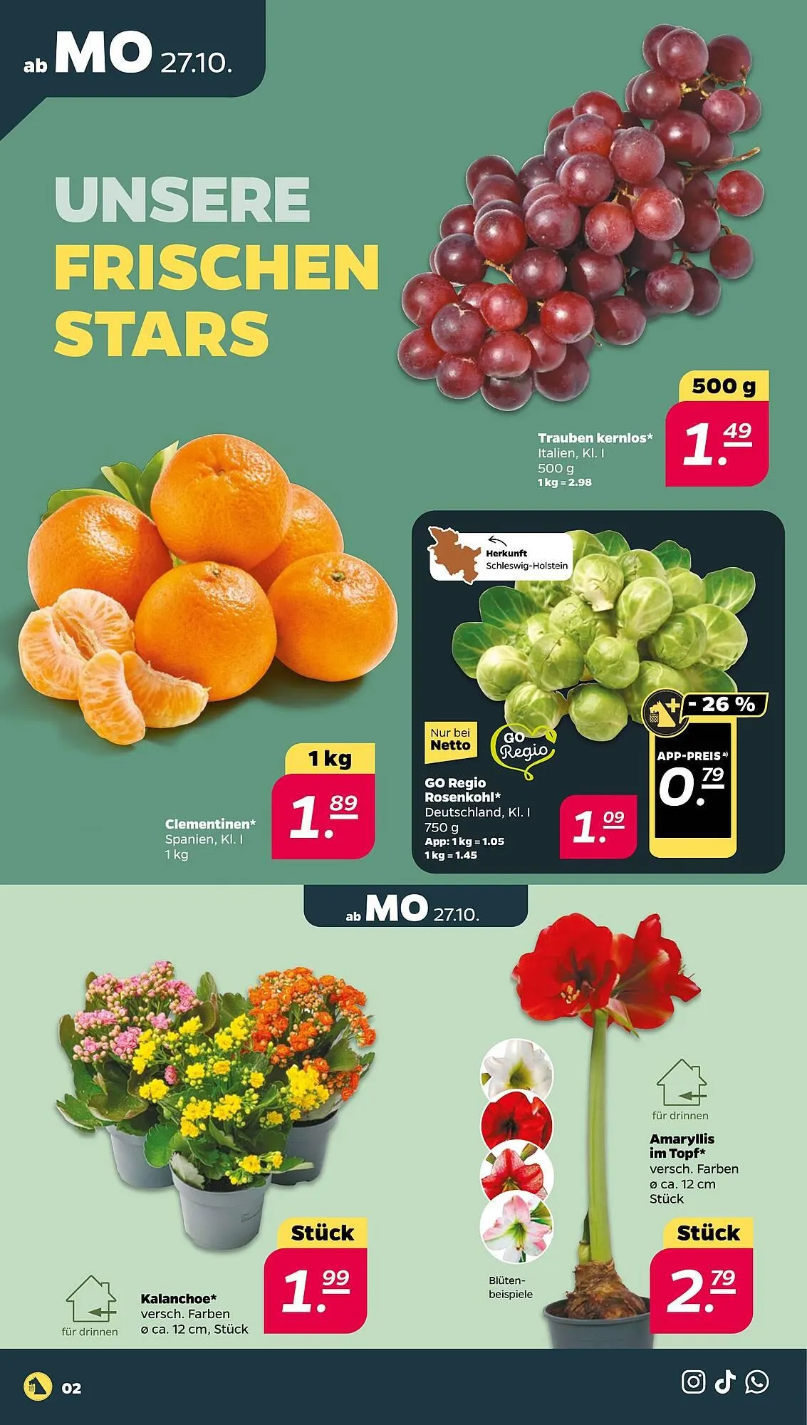 NETTO Prospekt von 27. Oktober bis 1. November 2025 - Prospekt seite 2