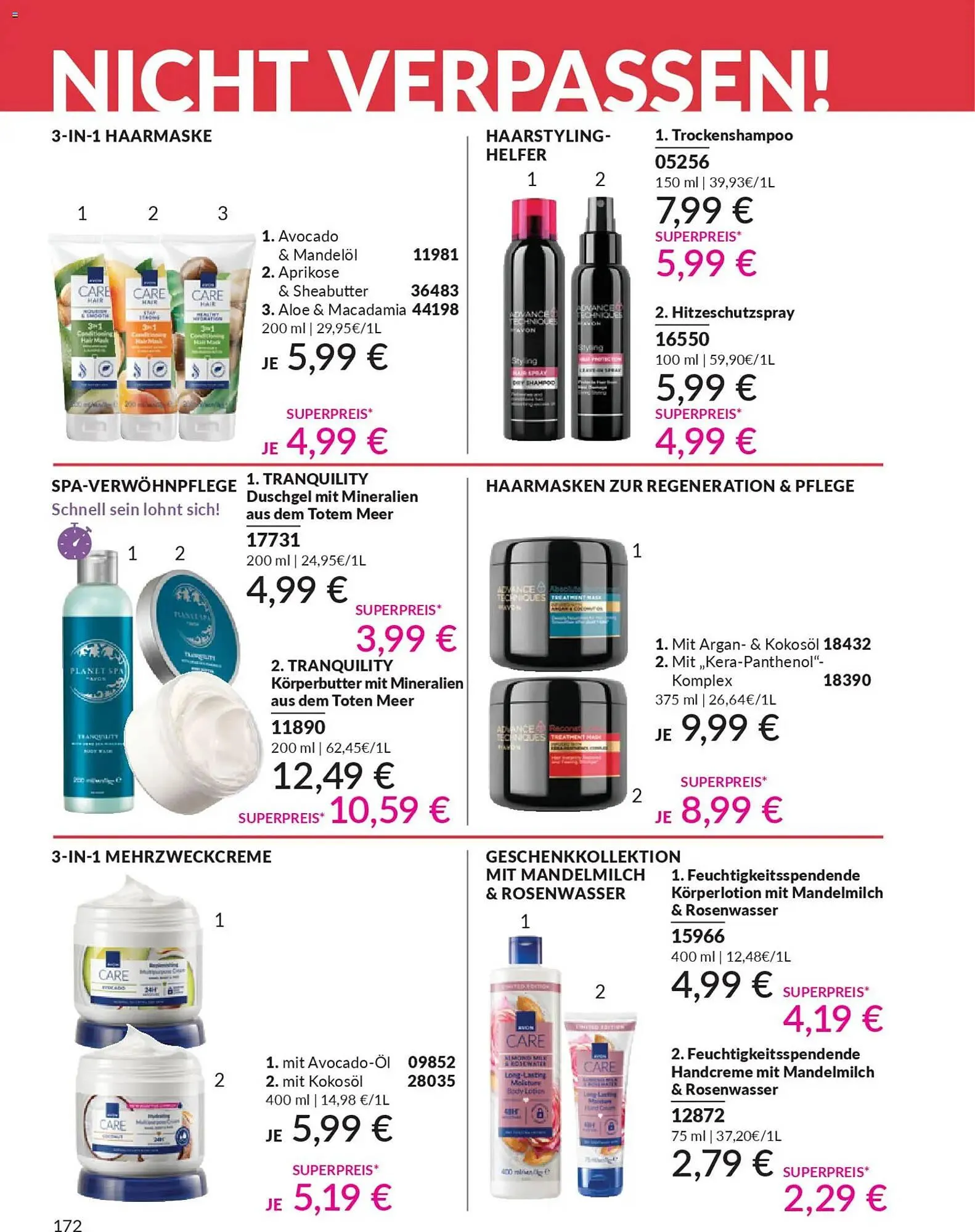 Avon Prospekt von 1. April bis 30. April 2026 - Prospekt seite 196