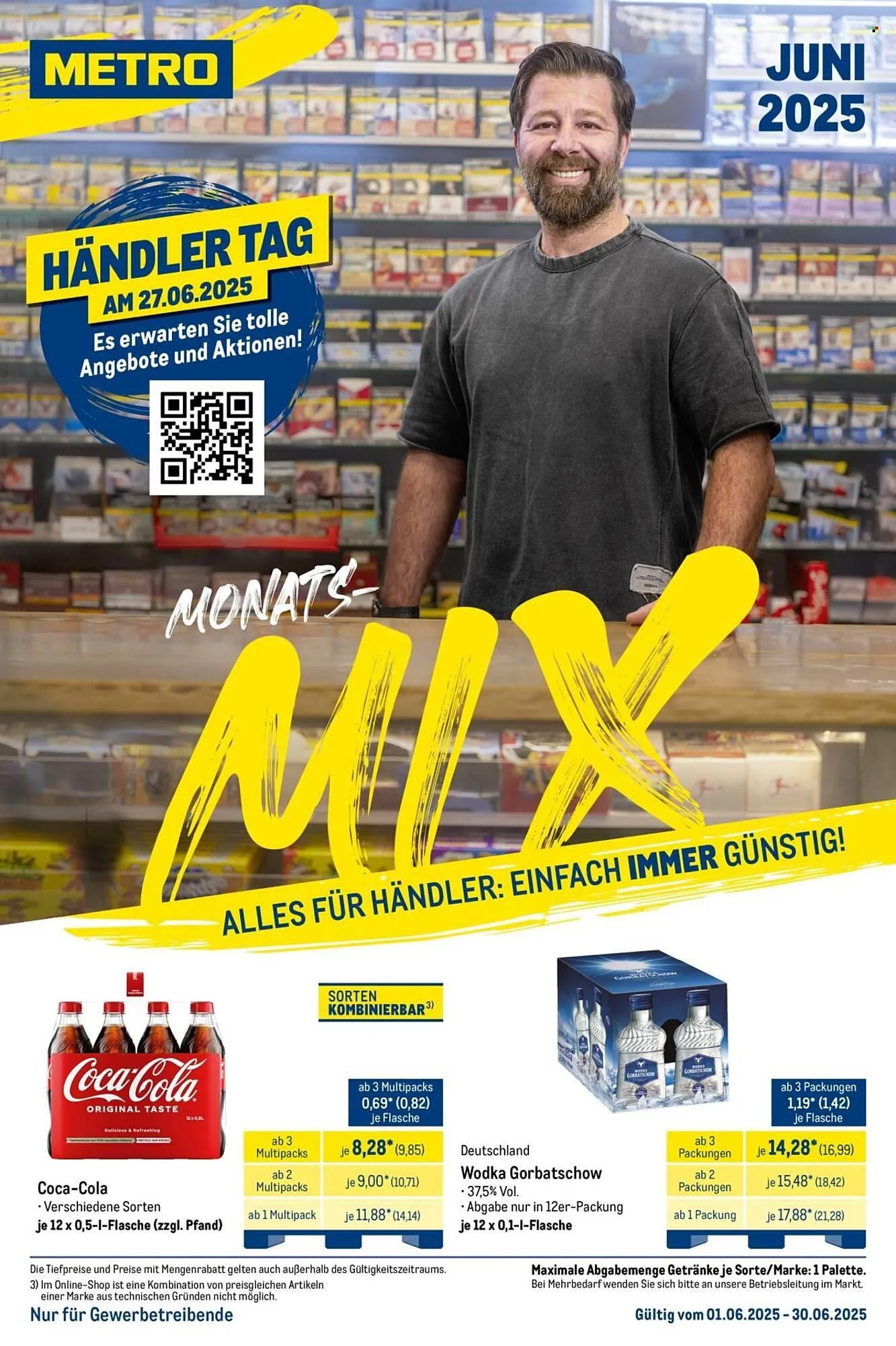METRO Prospekt von 1. Juni bis 30. Juni 2025 - Prospekt seite 1