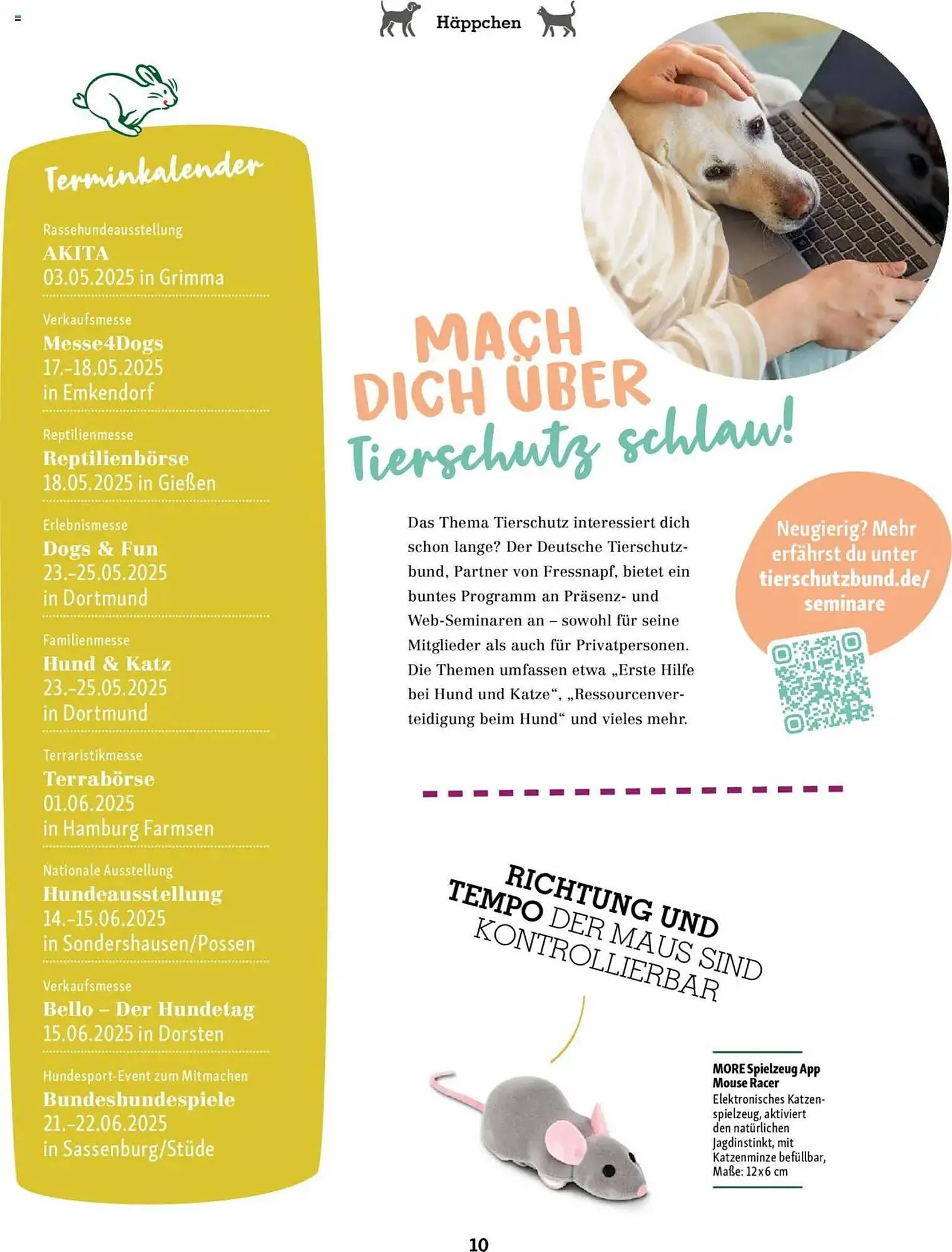 Fressnapf Prospekt von 1. Mai bis 30. Juni 2025 - Prospekt seite 10