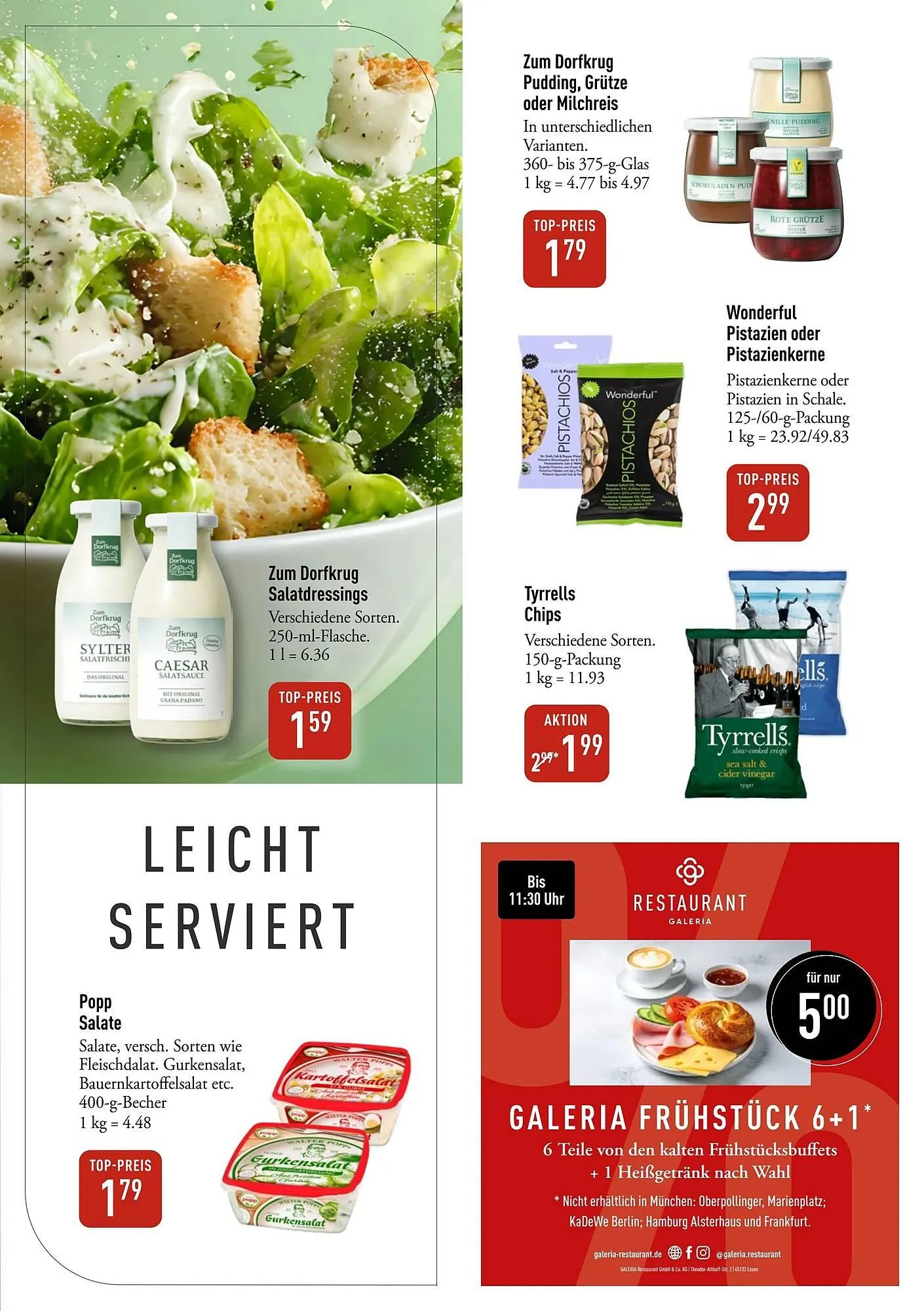 Galeria Markthalle Prospekt von 26. Januar bis 2. Februar 2026 - Prospekt seite 9