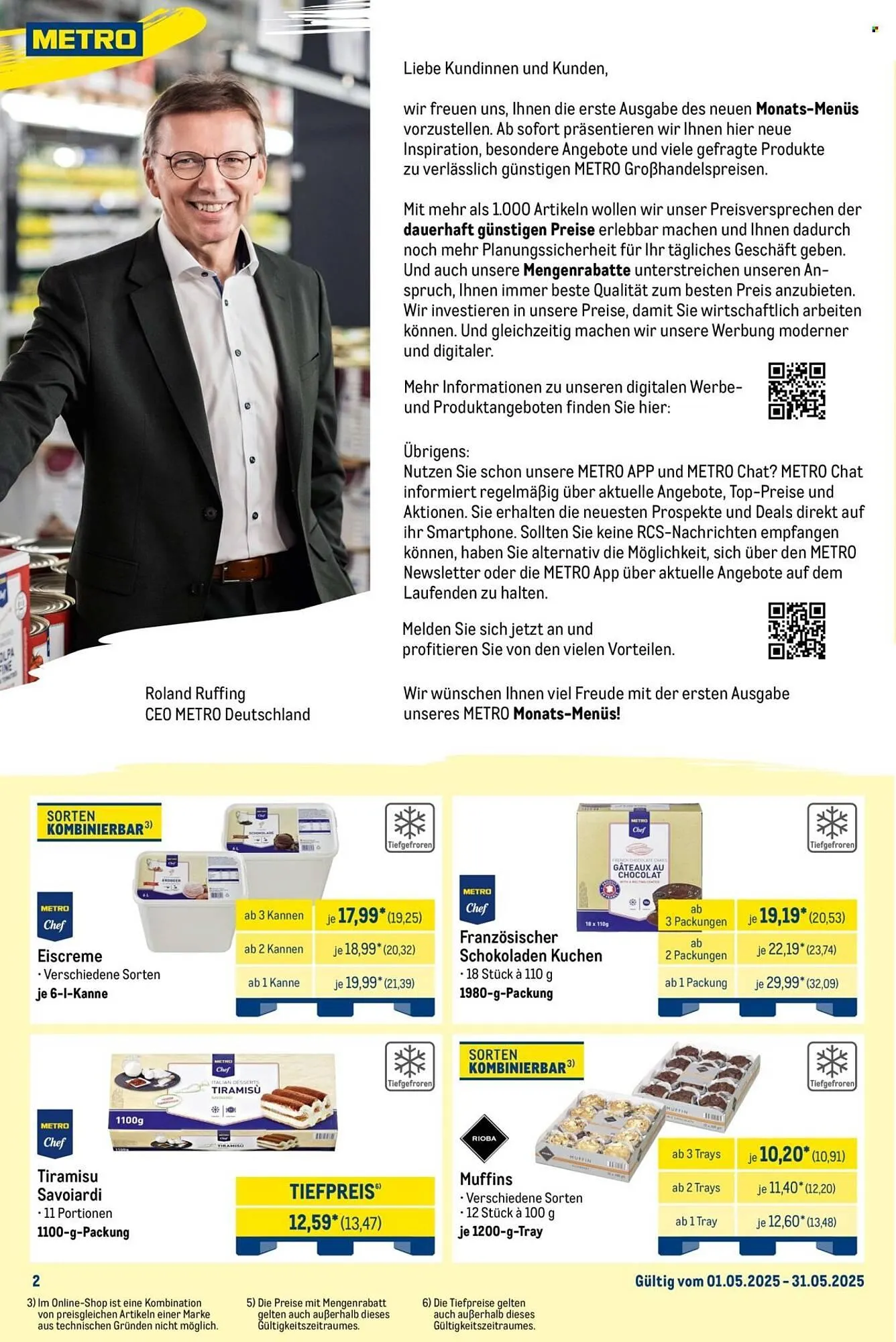 METRO Prospekt von 1. Mai bis 31. Mai 2025 - Prospekt seite 2
