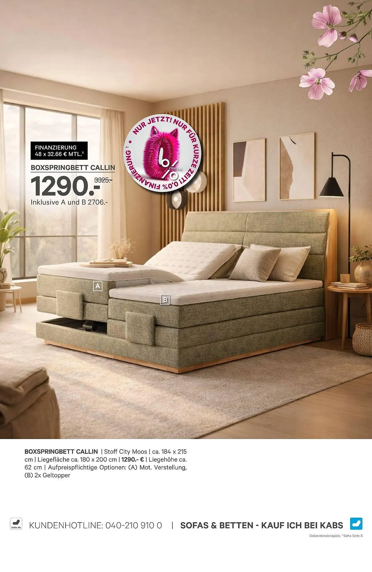 Kabs Polsterwelt Prospekt von 26. März bis 29. April 2026 - Prospekt seite 55