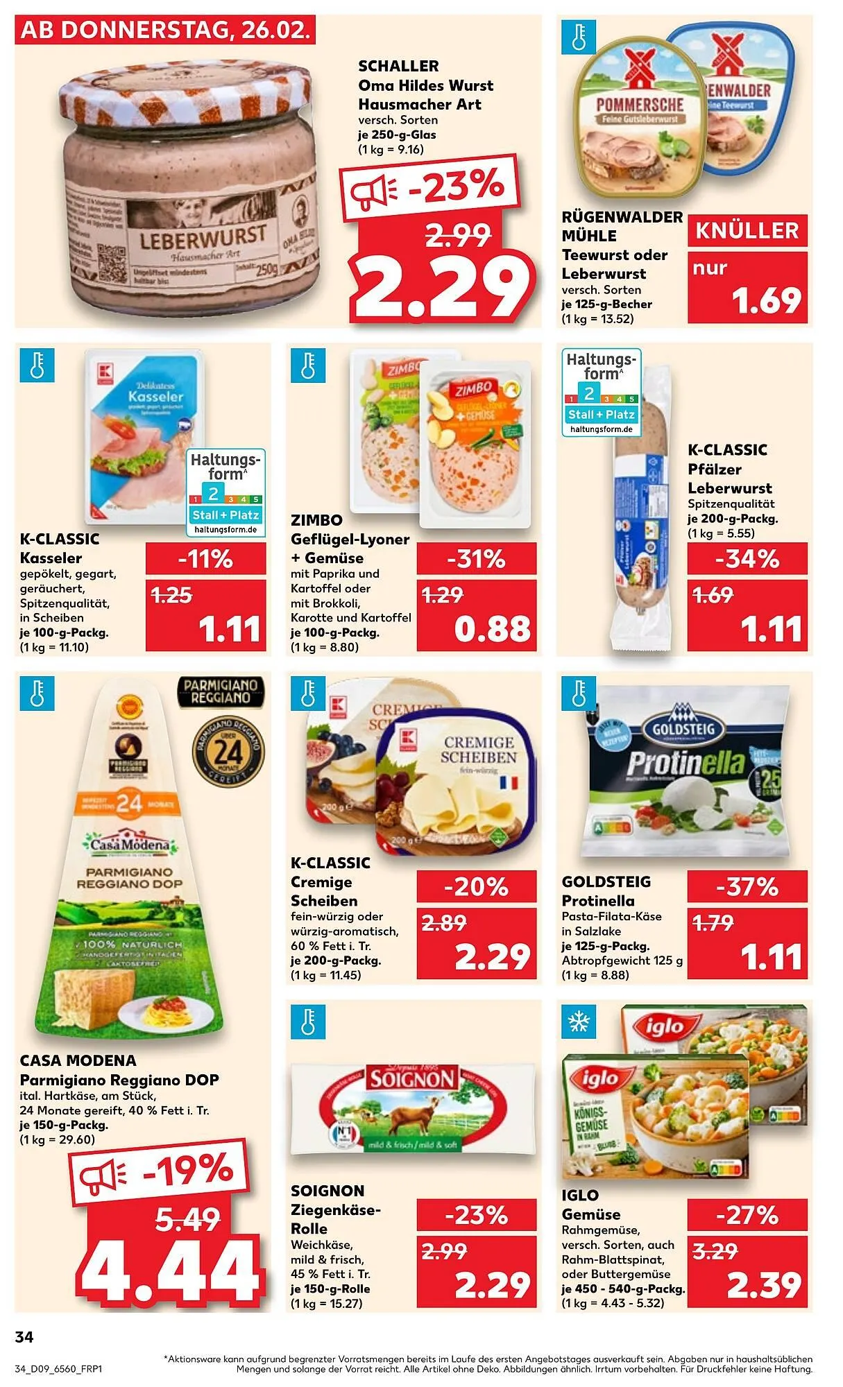 Kaufland Prospekt von 25. Februar bis 3. März 2026 - Prospekt seite 34