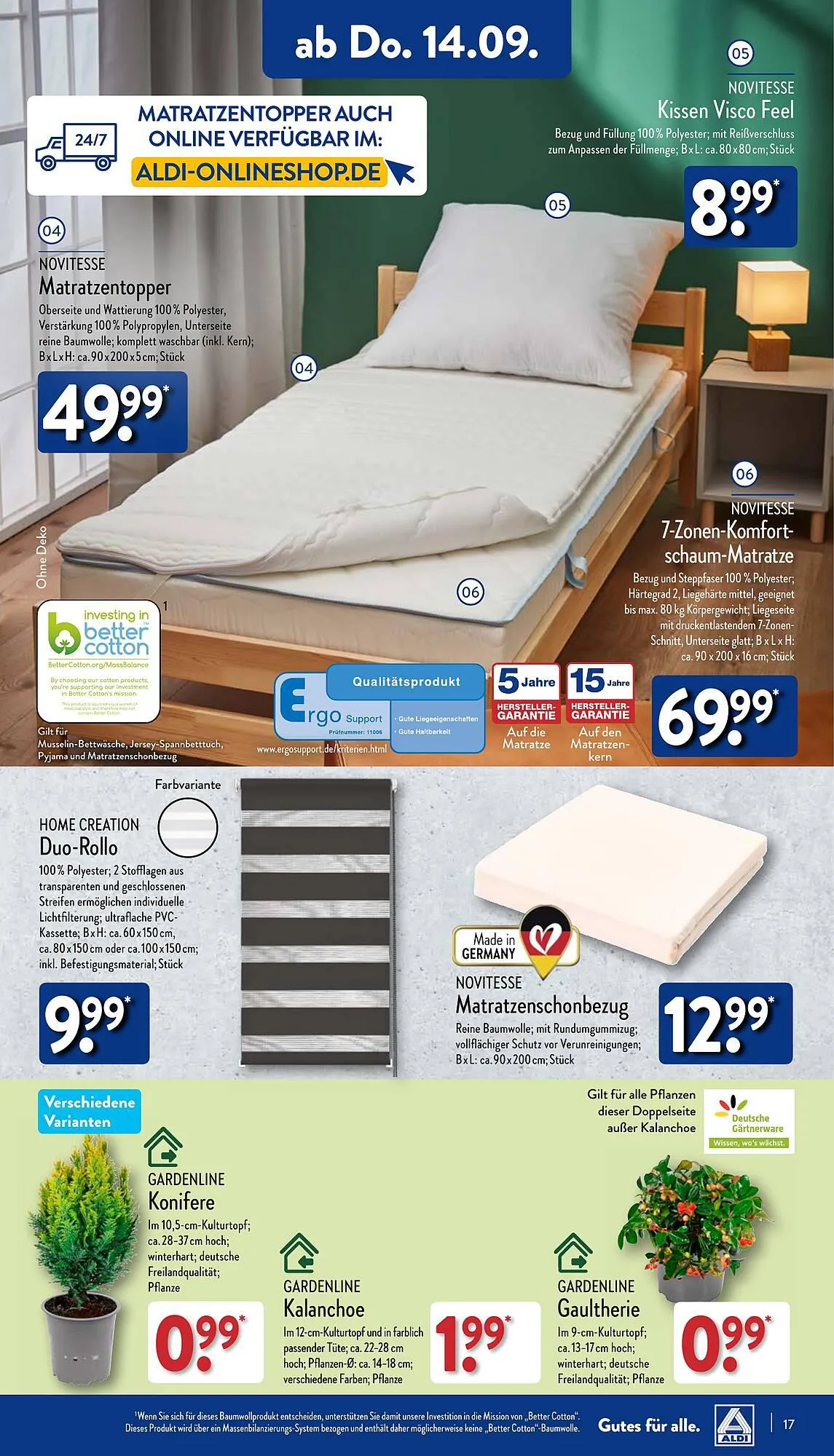 Aldi Duitsland Folder van 14 september tot 20 september 2023 - Folder pagina 17