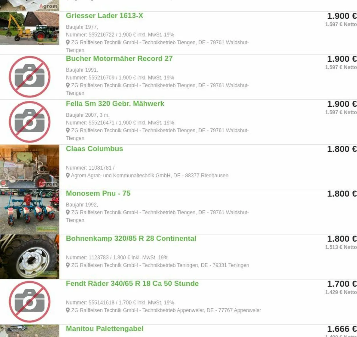 ZG Raiffeisen Aktueller Prospekt von 24. März bis 2. April 2025 - Prospekt seite 39