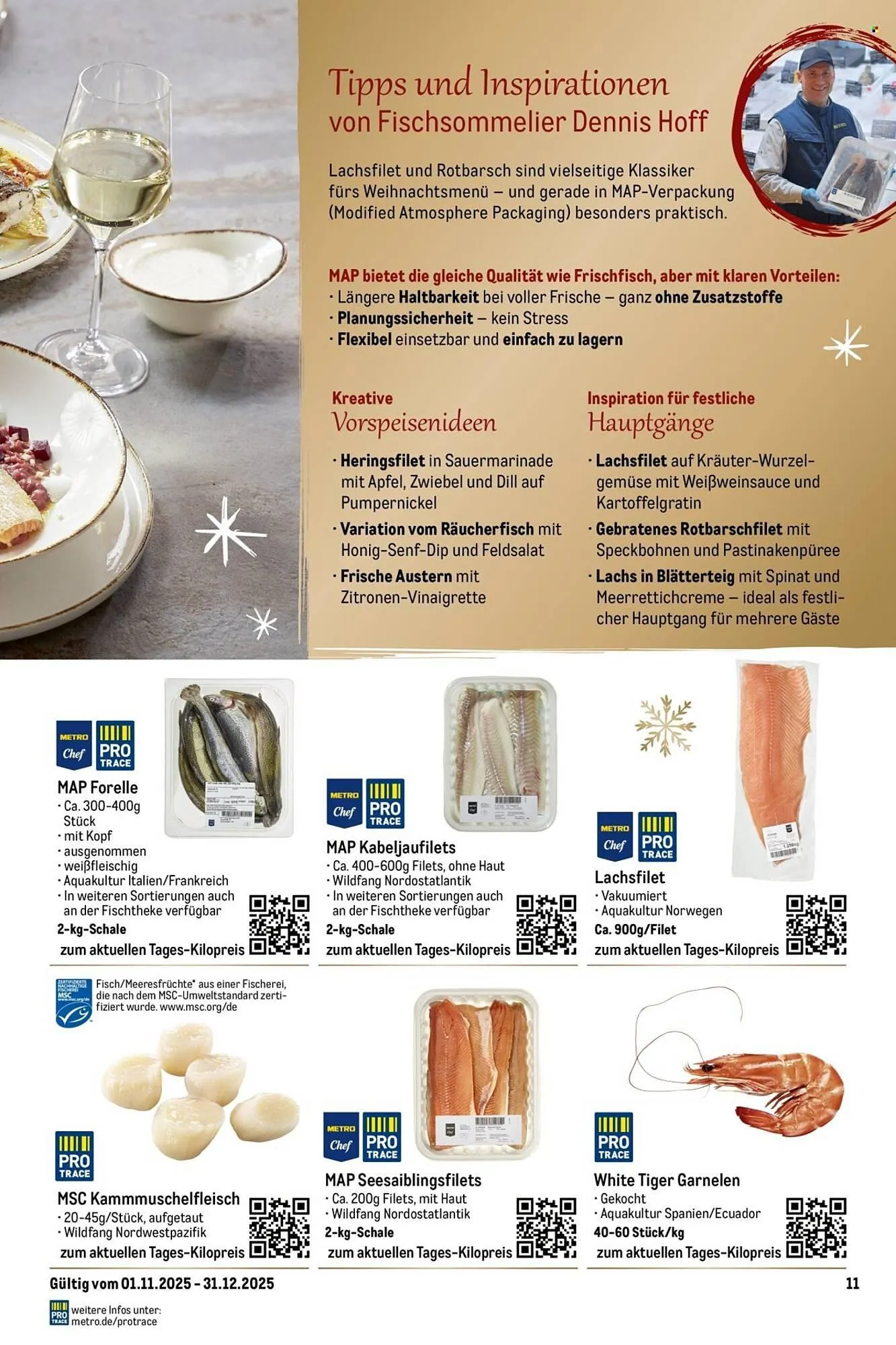 METRO Prospekt von 1. November bis 31. Dezember 2025 - Prospekt seite 11