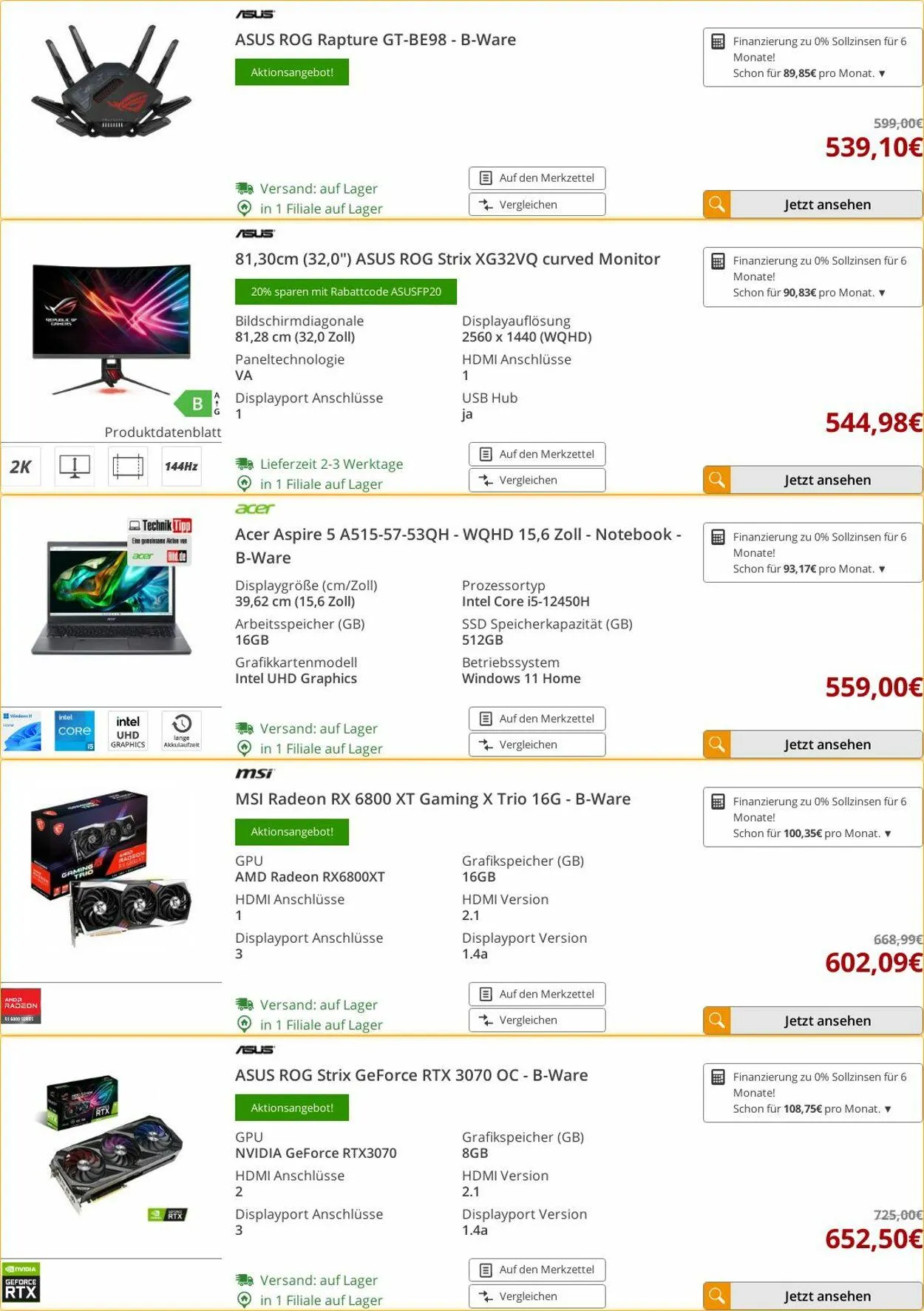 ARLT Computer Aktueller Prospekt von 24. März bis 30. März 2025 - Prospekt seite 32