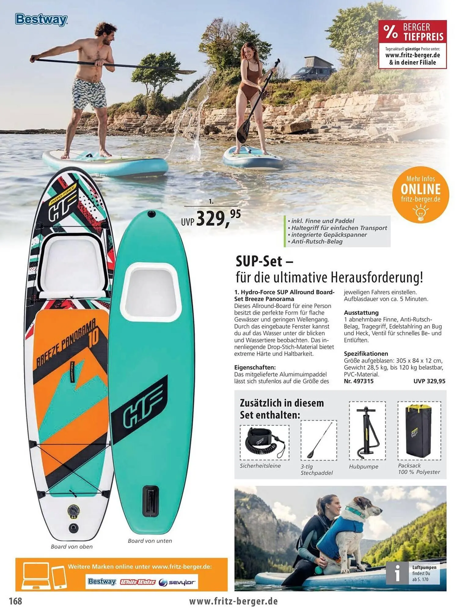 Fritz Berger Prospekt von 27. Mai bis 31. Dezember 2025 - Prospekt seite 168