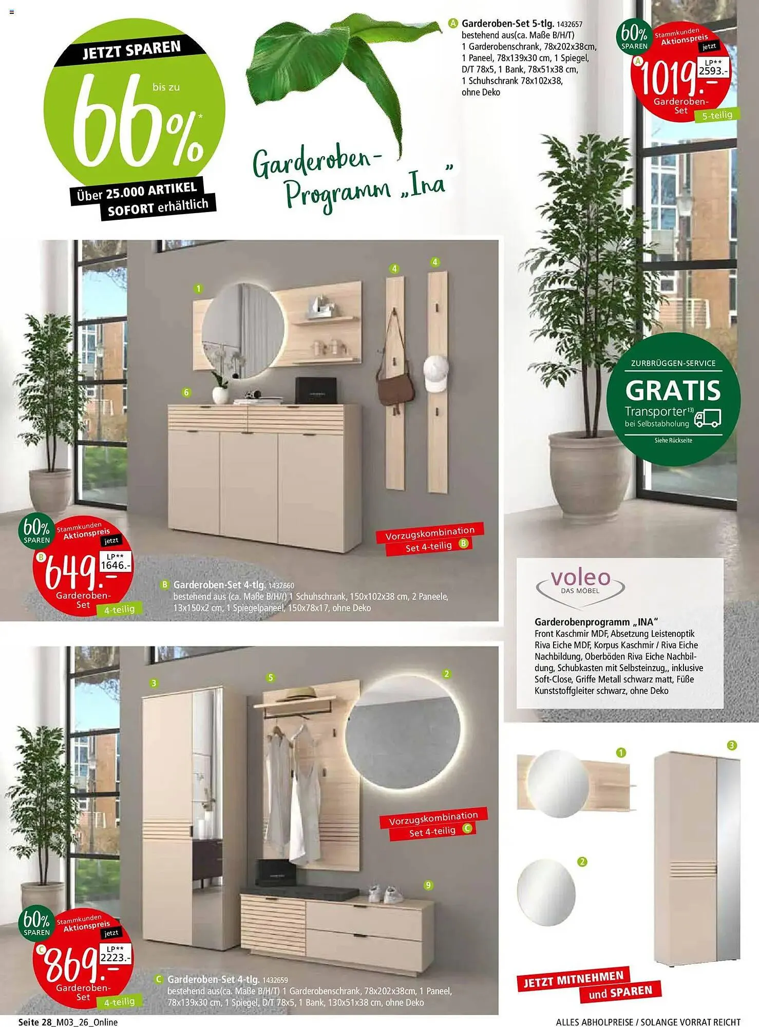 Zurbrüggen Prospekt von 9. Februar bis 22. Februar 2026 - Prospekt seite 28