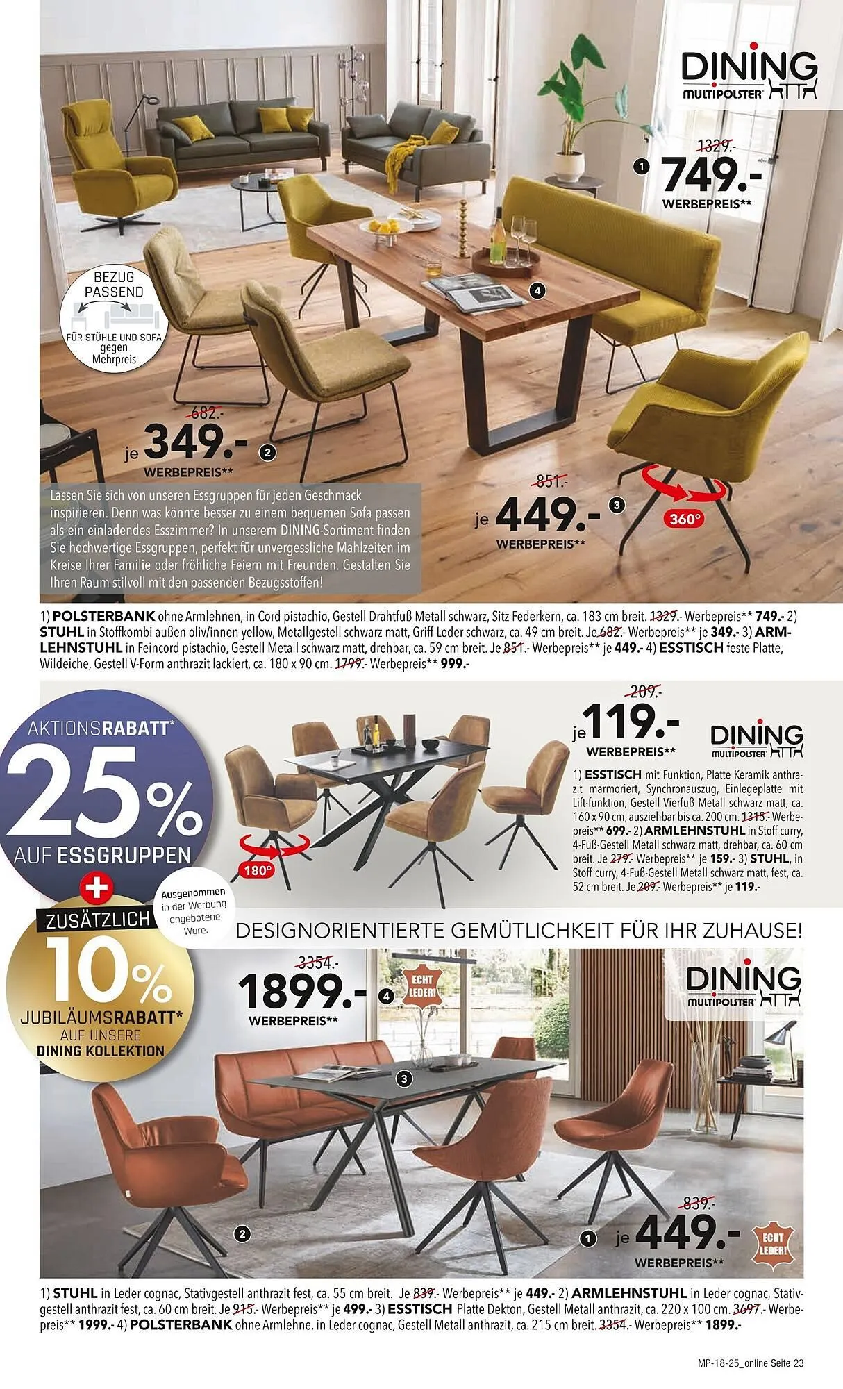 Multipolster Prospekt von 2. Mai bis 31. Mai 2025 - Prospekt seite 23