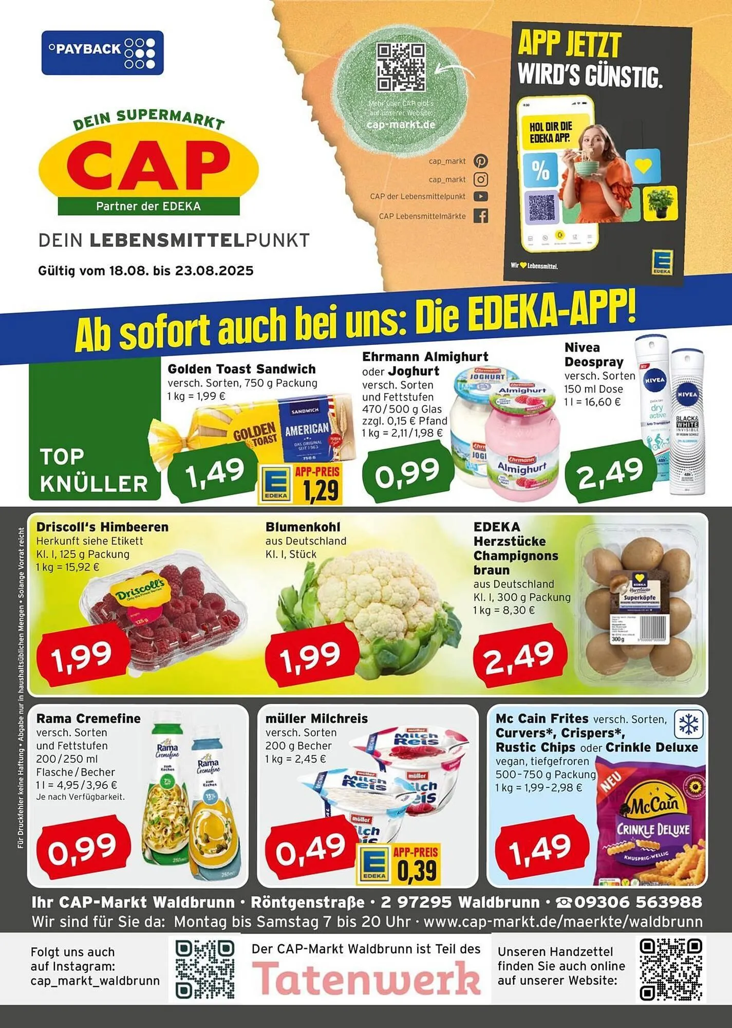 CAP Markt Prospekt - 1