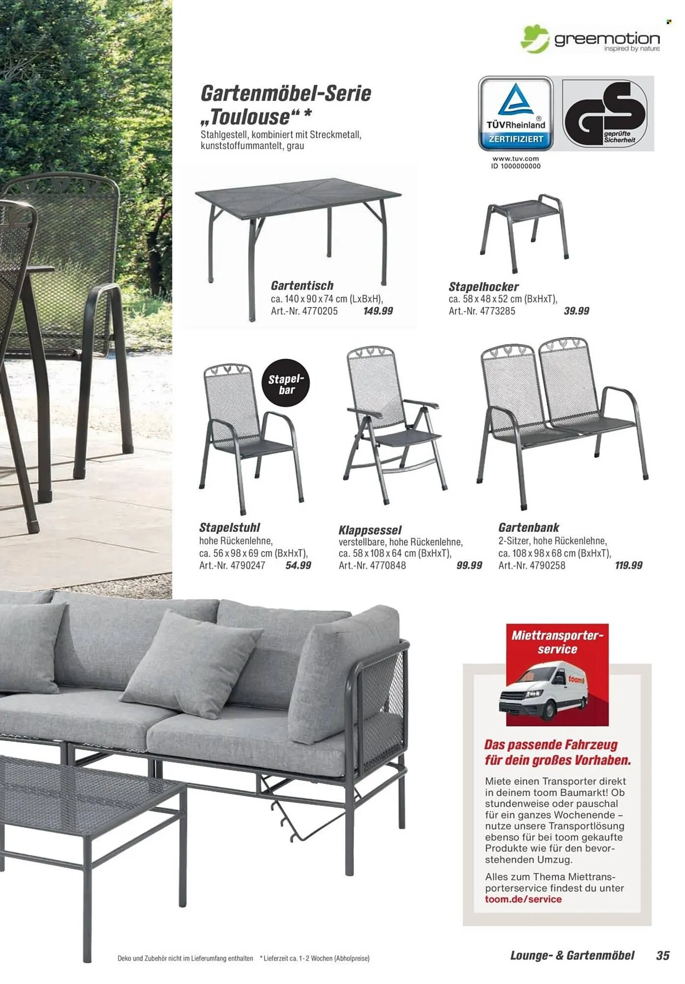 Toom Baumarkt Prospekt von 14. Februar bis 30. April 2026 - Prospekt seite 35