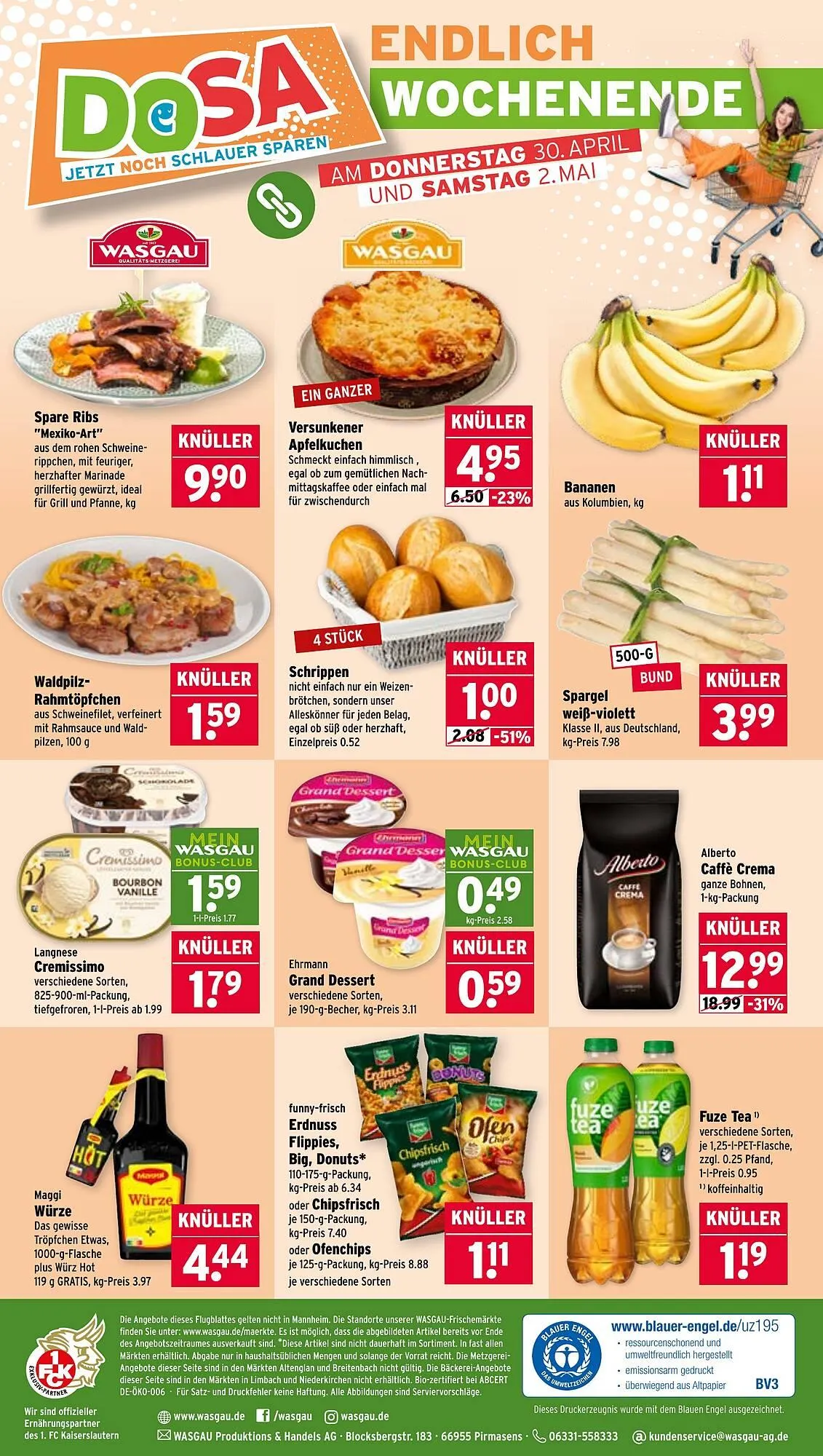 Wasgau Prospekt von 27. April bis 2. Mai 2026 - Prospekt seite 26