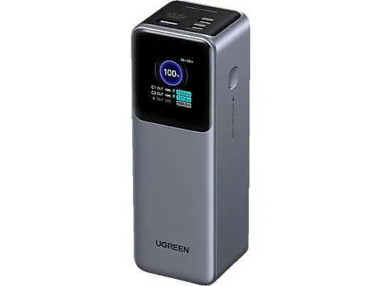 UGREEN 200W Schnelllade Powerbank 25000 mAh Gray